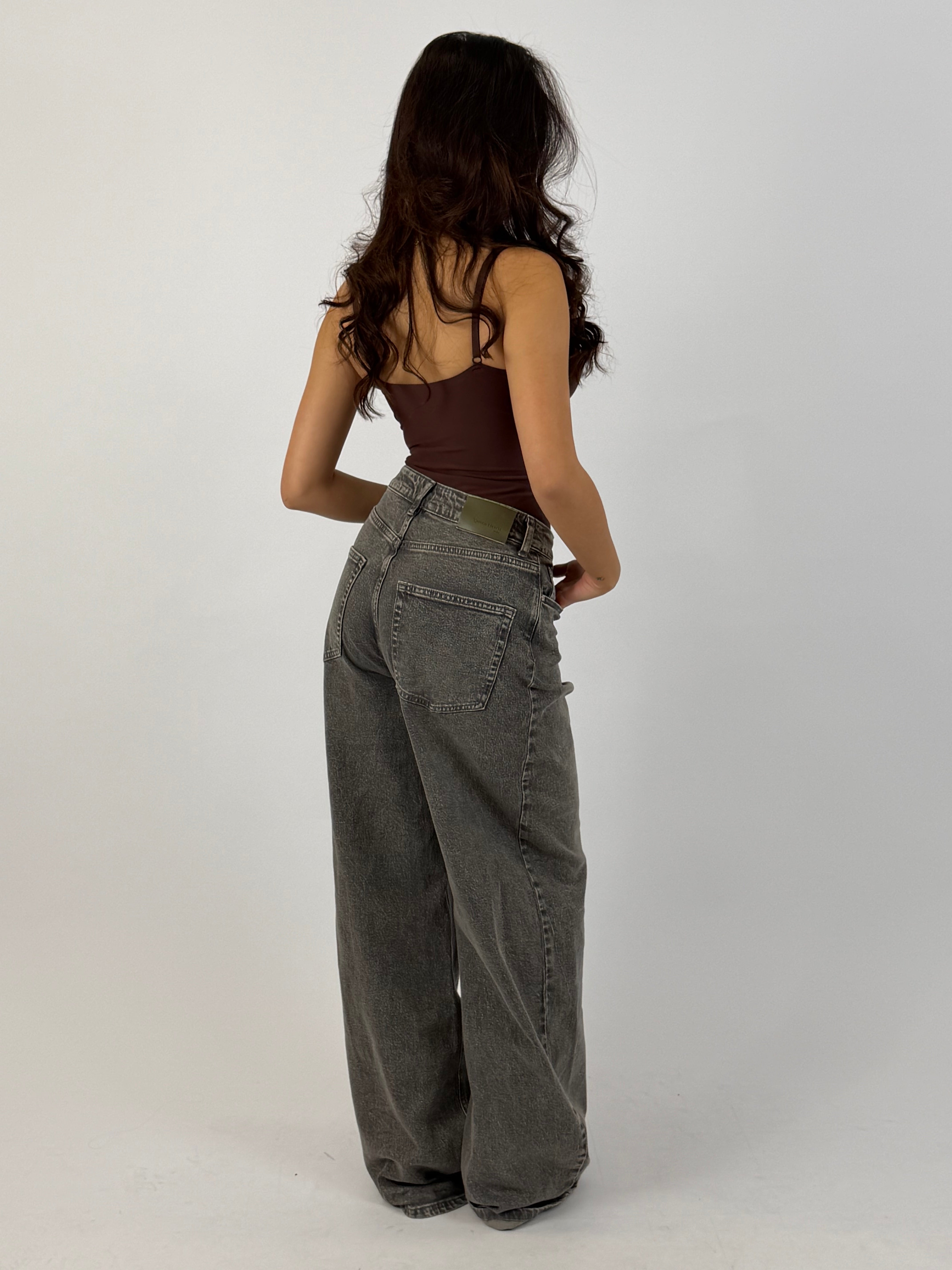 peoplesense Vintage Washed Black Wide L - PeopleStyle ウ