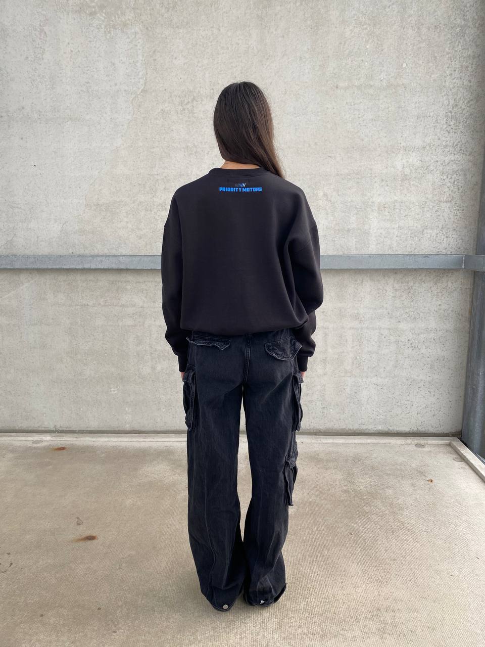 LIMITED EDITION MOTORSPORT SWEATER BLACK/BLUE