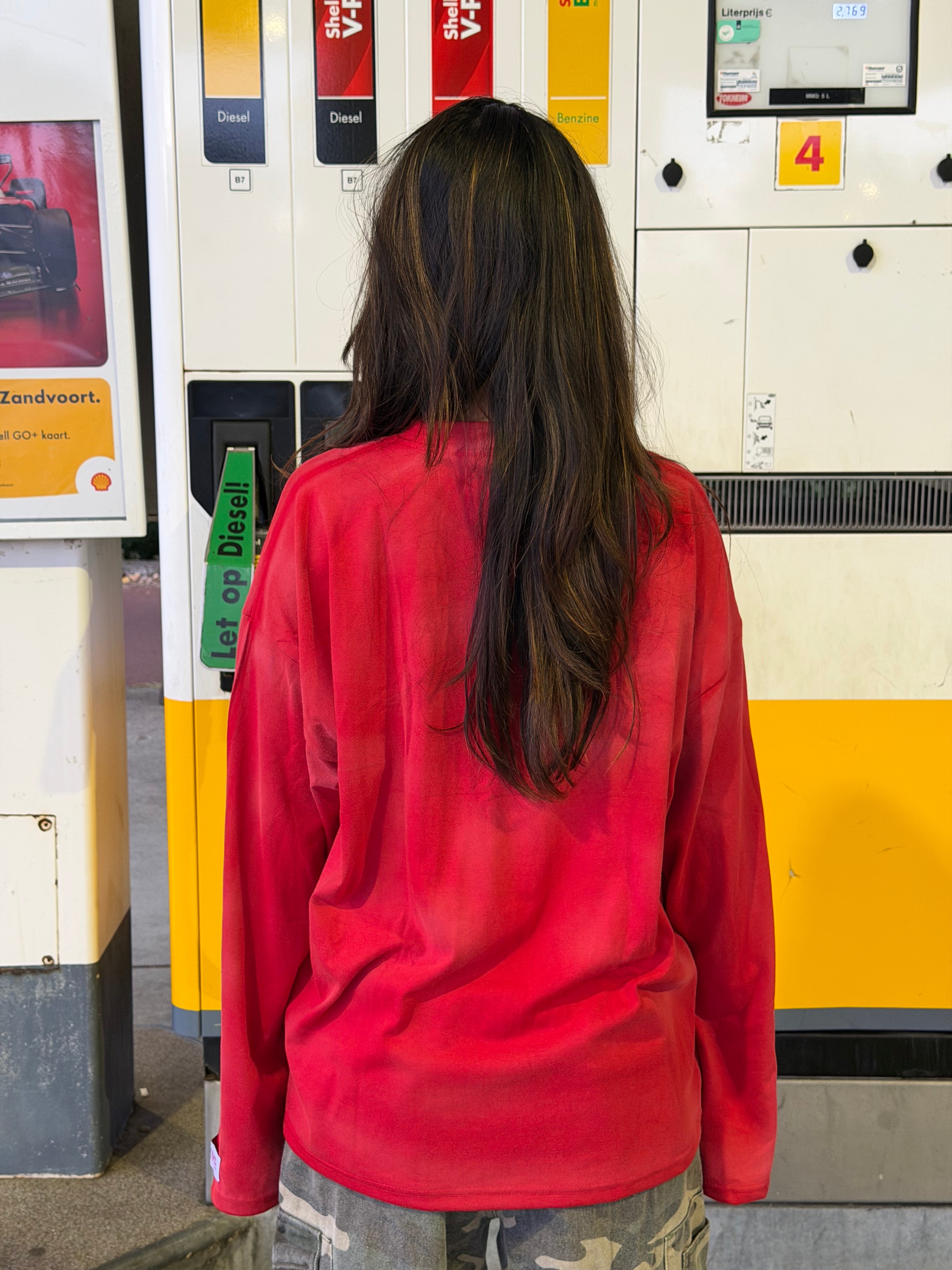 FEMME ATELIER LONGSLEEVE RED/WHITE