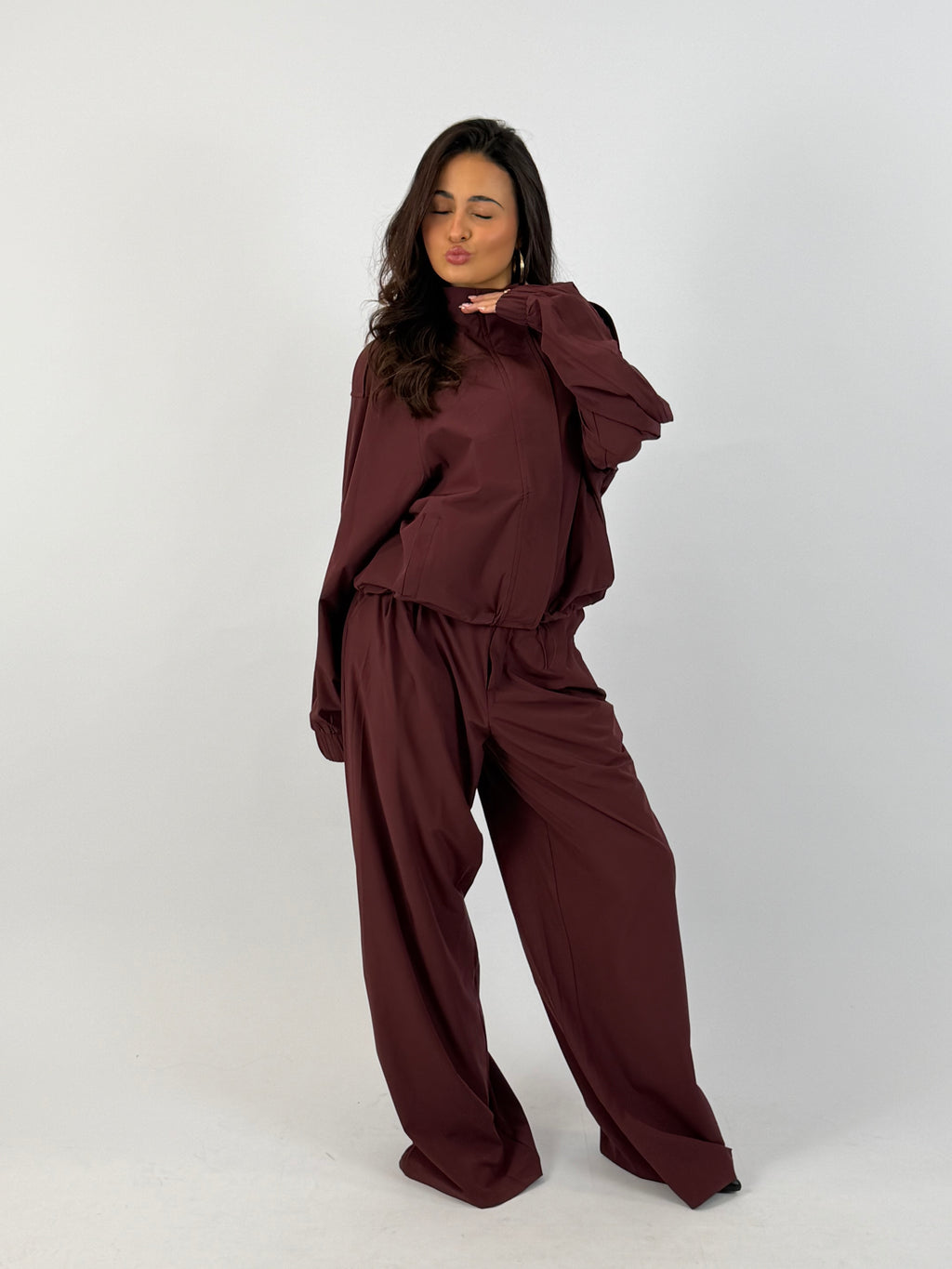 SHELLEY TRACKSUIT BORDEAUX
