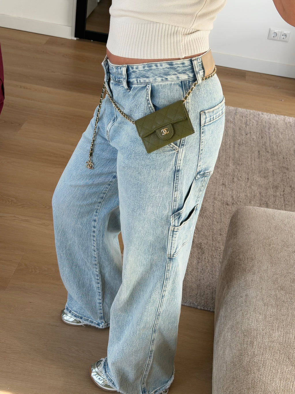 CARPENTER STRETCH JEANS BLUE