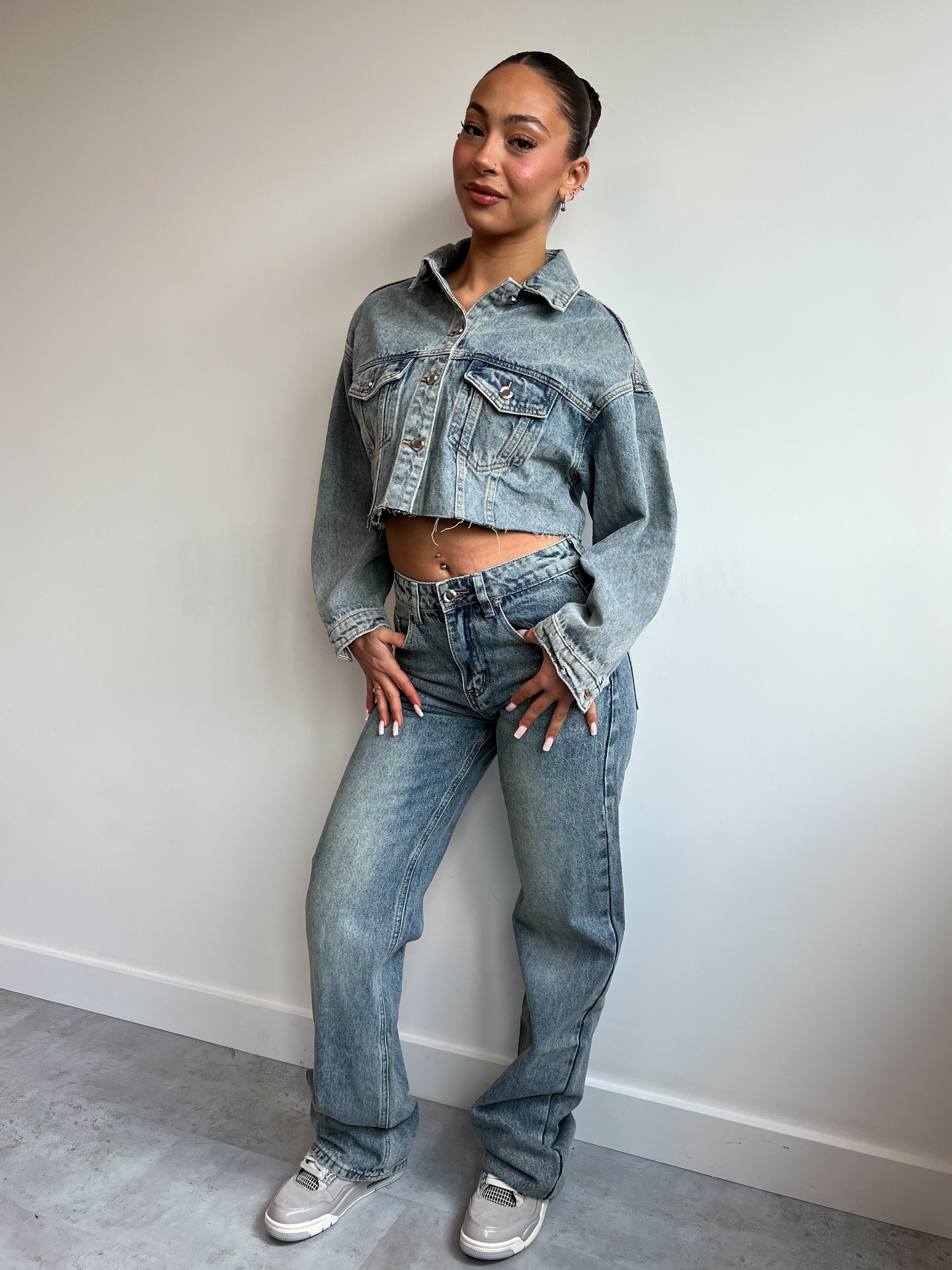 VINTAGE WASH DENIM JACKET 2.0