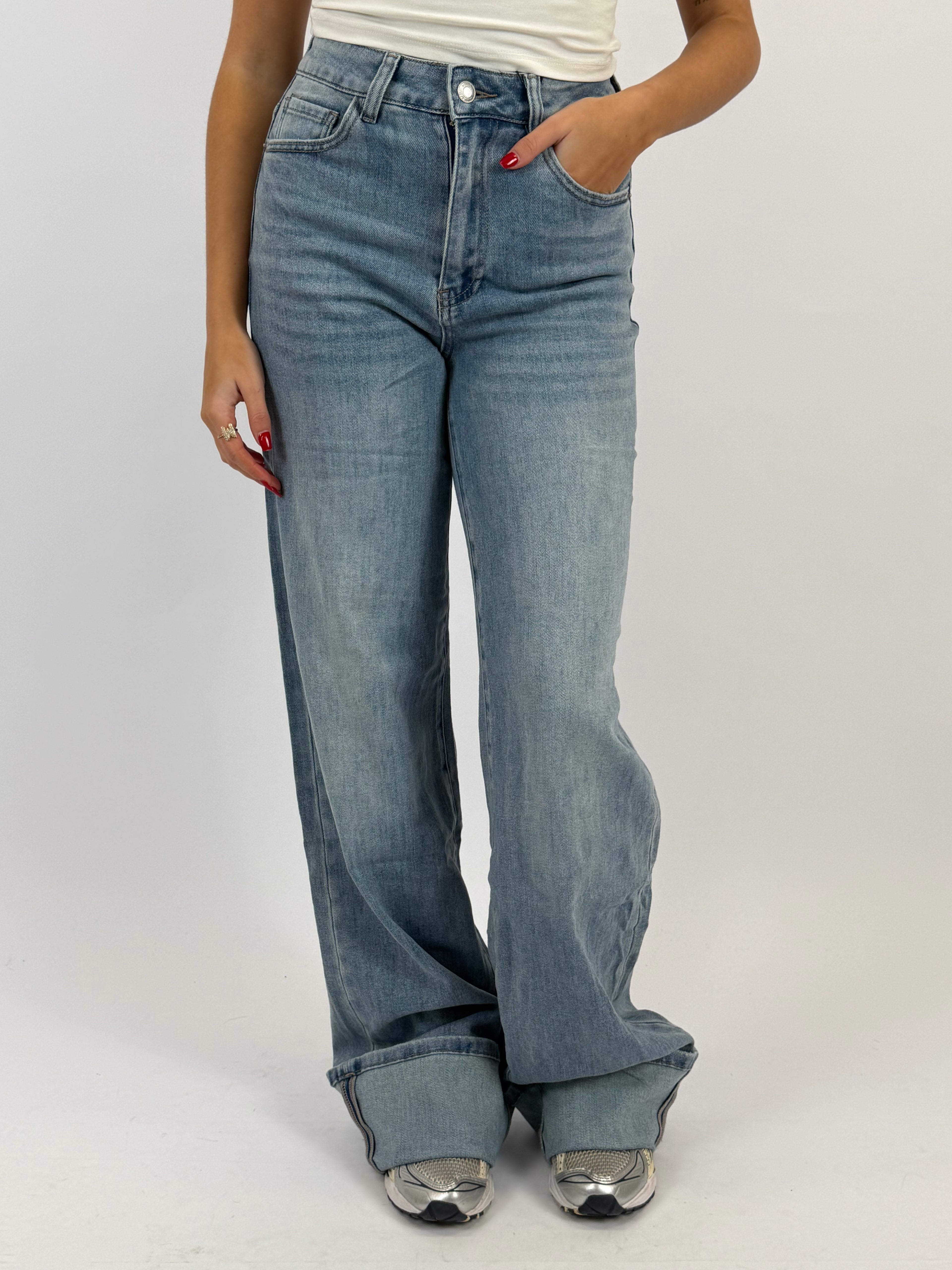 TALL FOLDED STRETCH JEANS 2.0