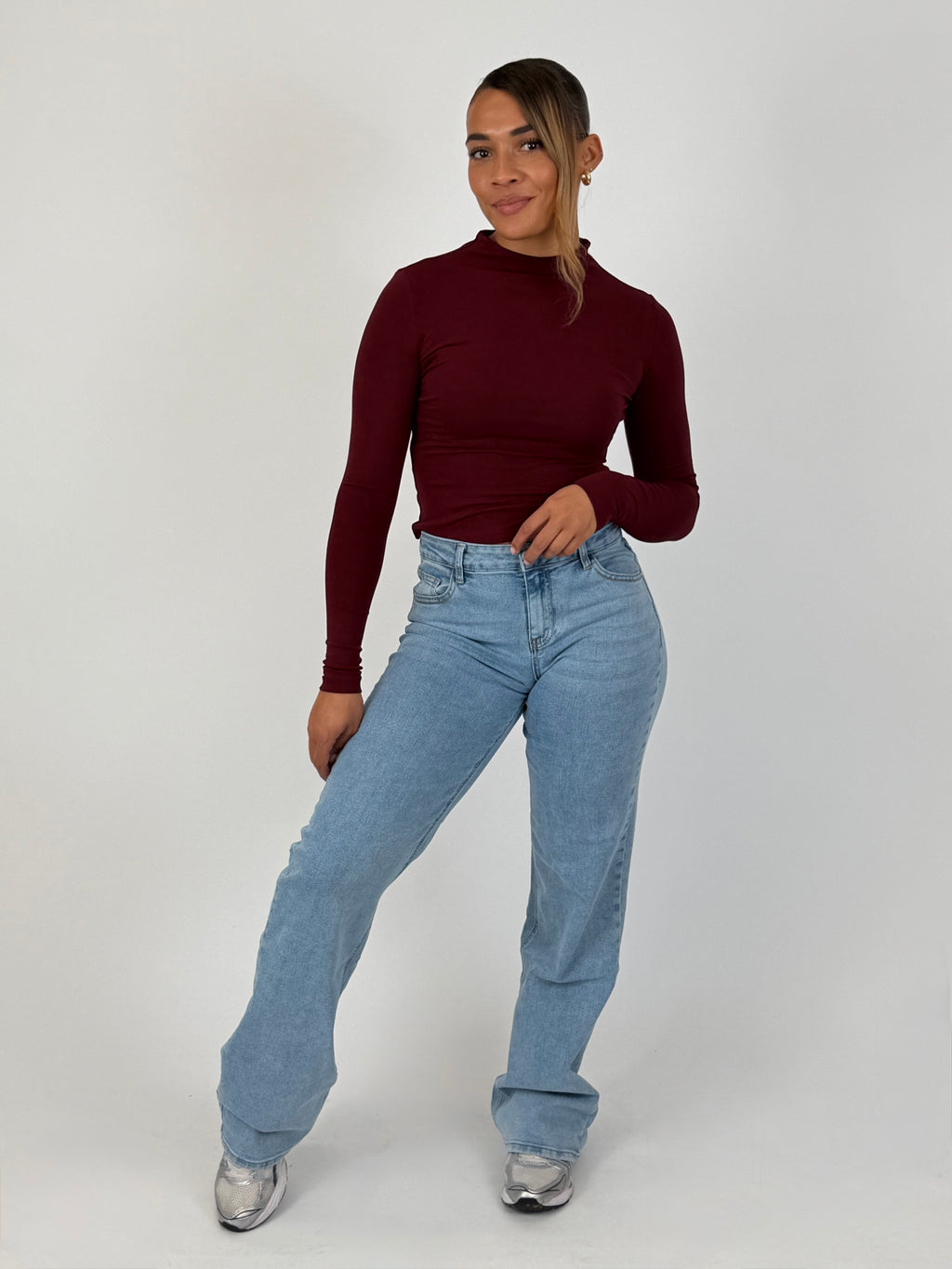 MID WAIST TALL STRETCH JEANS 3050