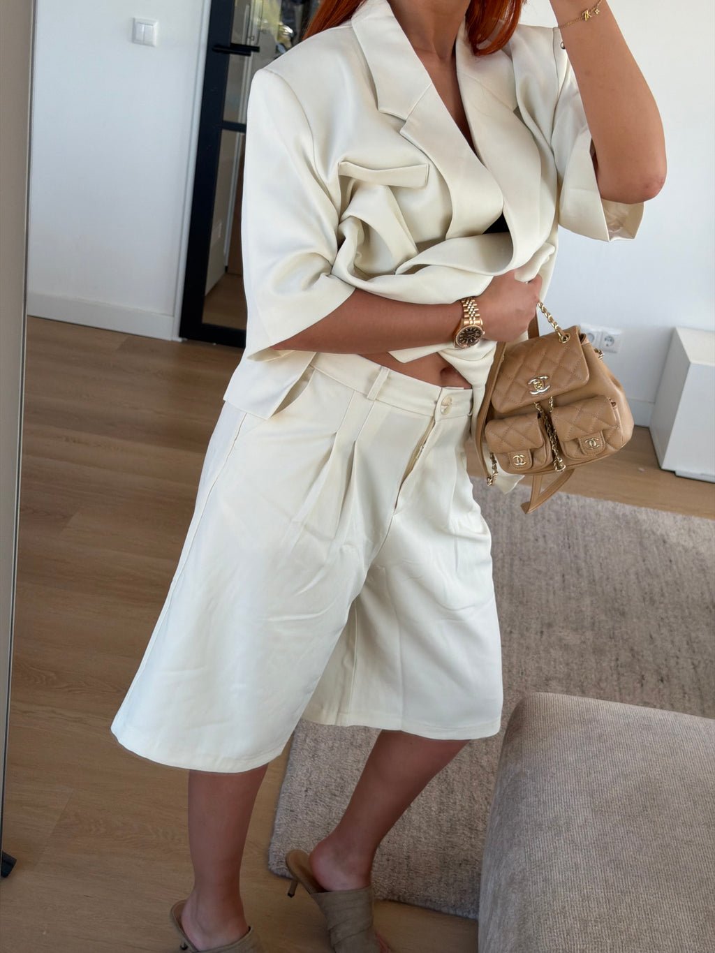 PANTALON JORTS BEIGE