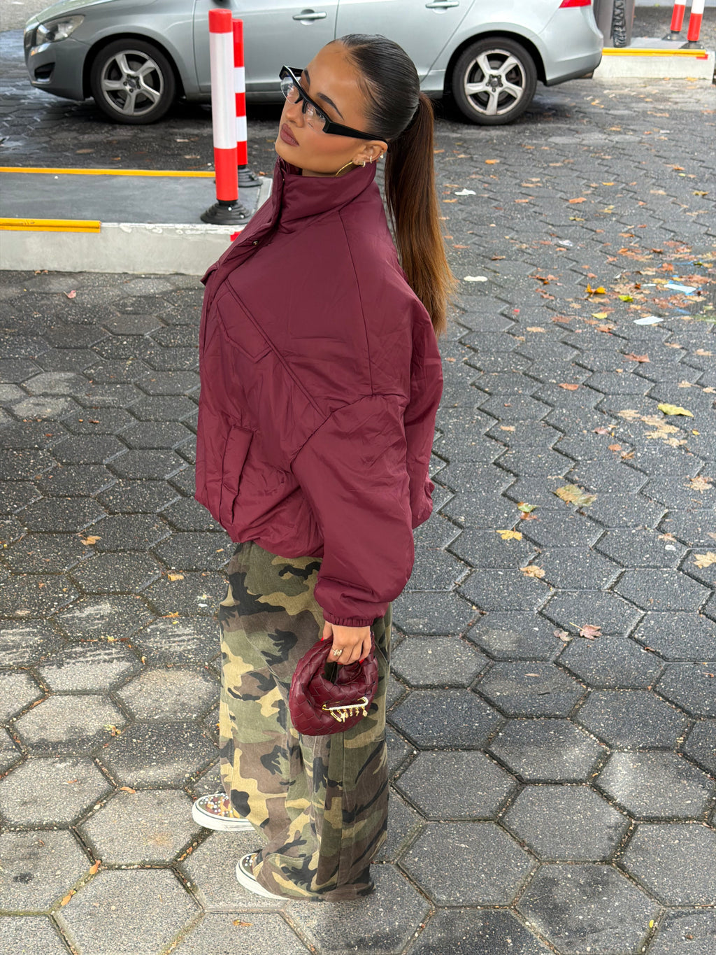ZOEY COAT BORDEAUX