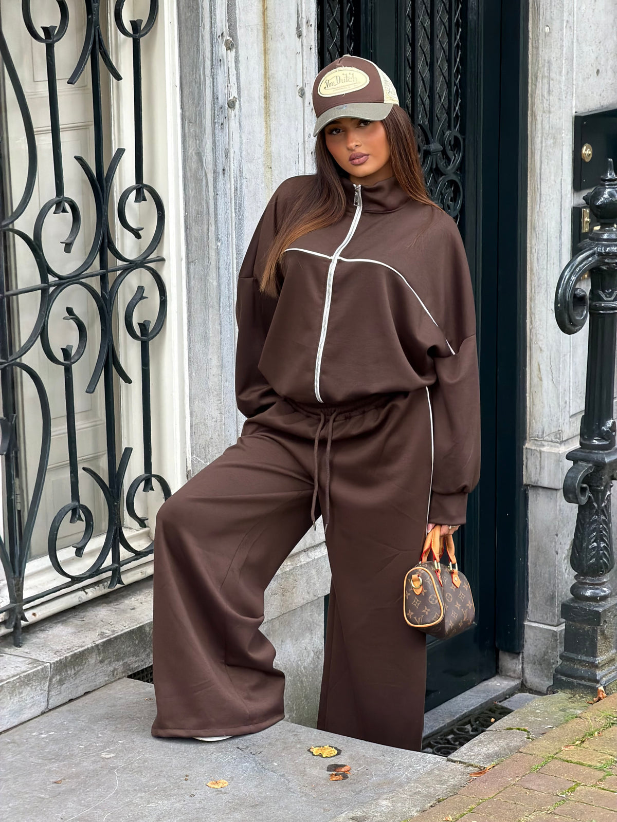 MILA JOGGER SET CHOCO