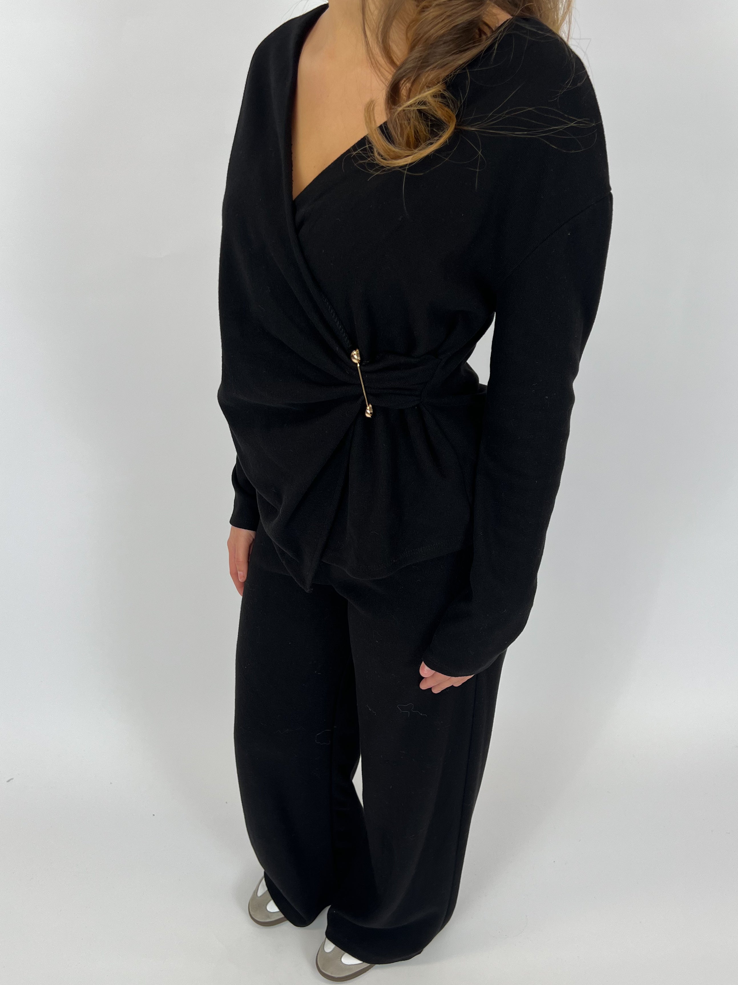 WRAP COMFY SET BLACK