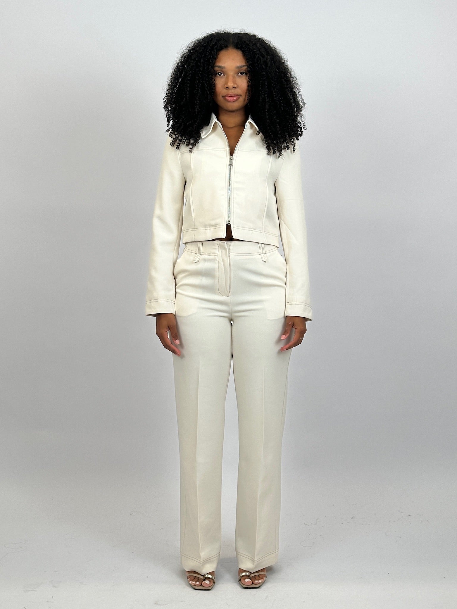 SUIT PANTALON BEIGE