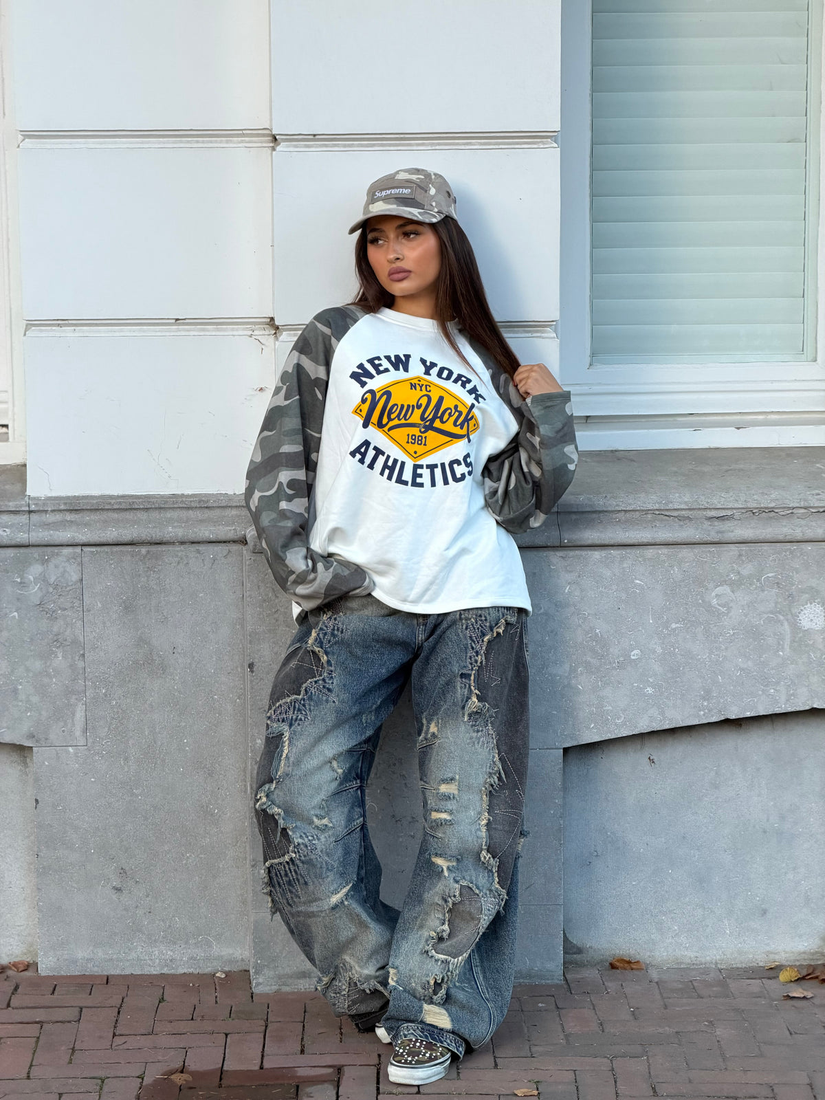 STELLA CAMO LONGSLEEVE