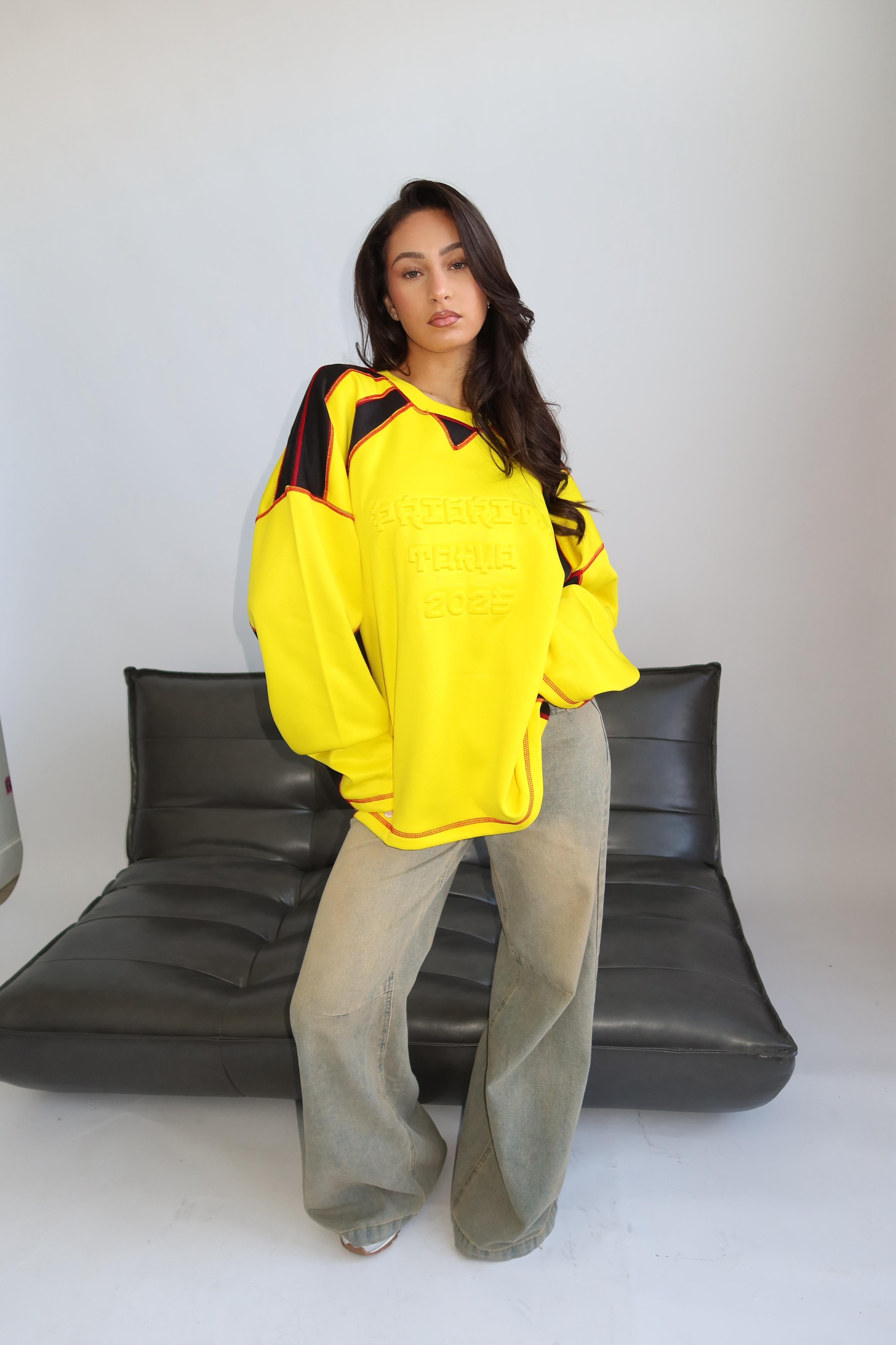 TOKYO EMBOSSED LONGSLEEVE YELLOW