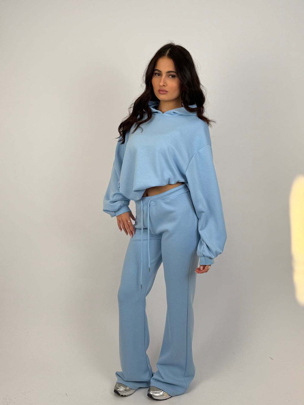 ULTRA SOFT HOODIE SET BABY BLUE