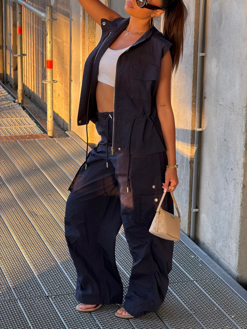 COCO GILET NAVY