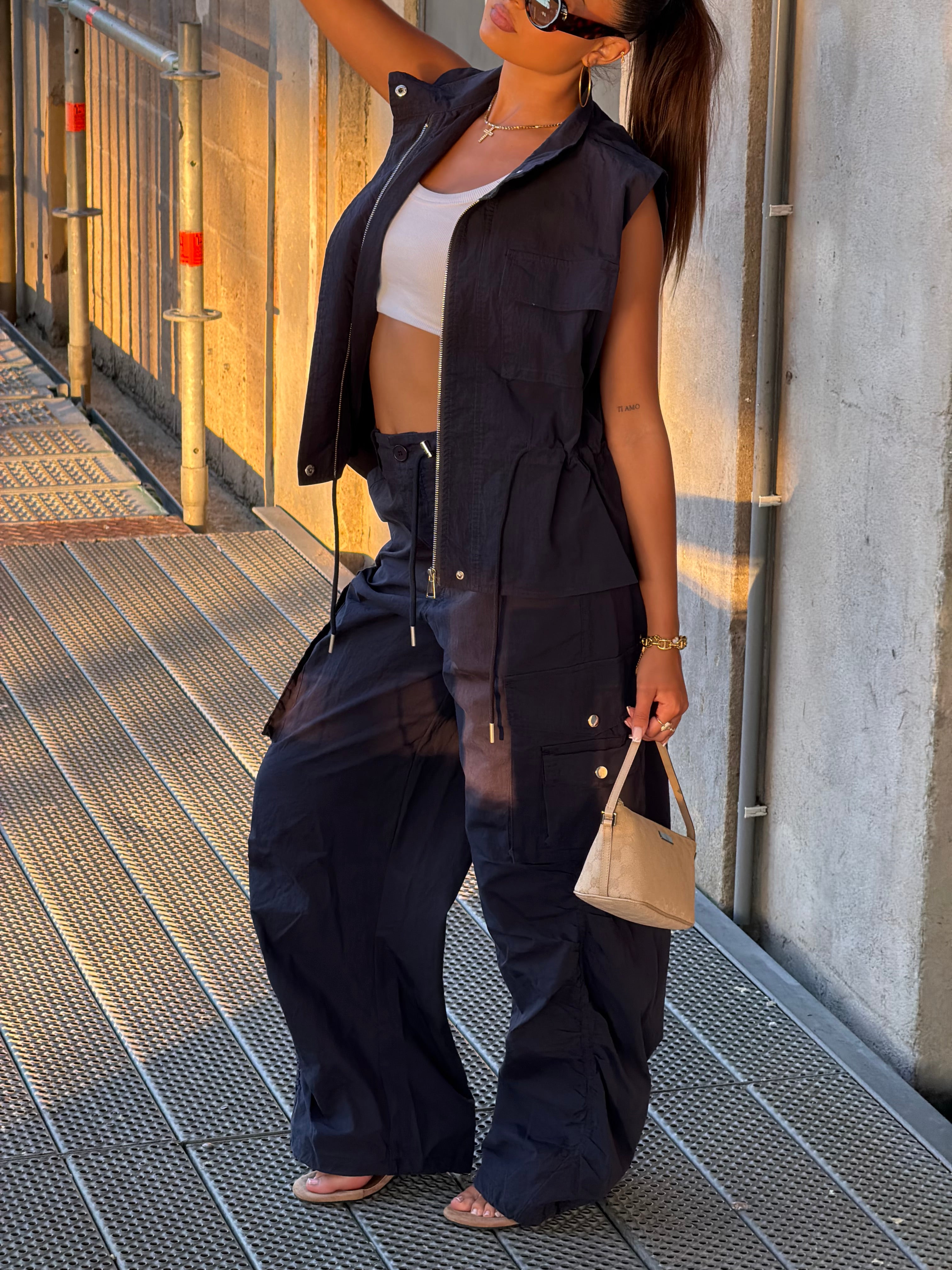 COCO GILET NAVY