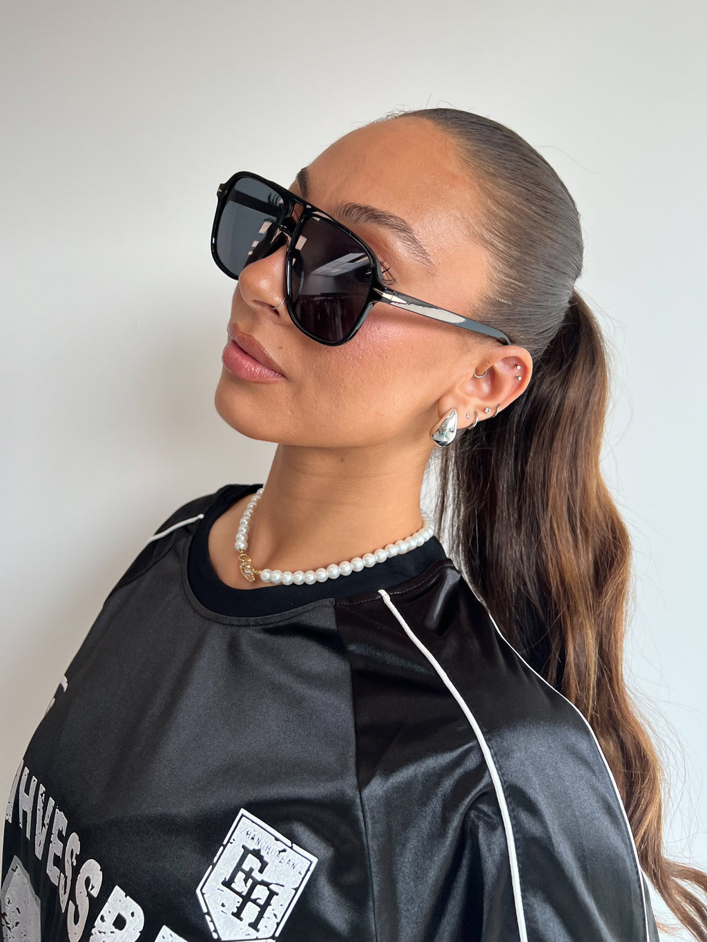 SO EXTRA AVIATOR SHADES BLACK