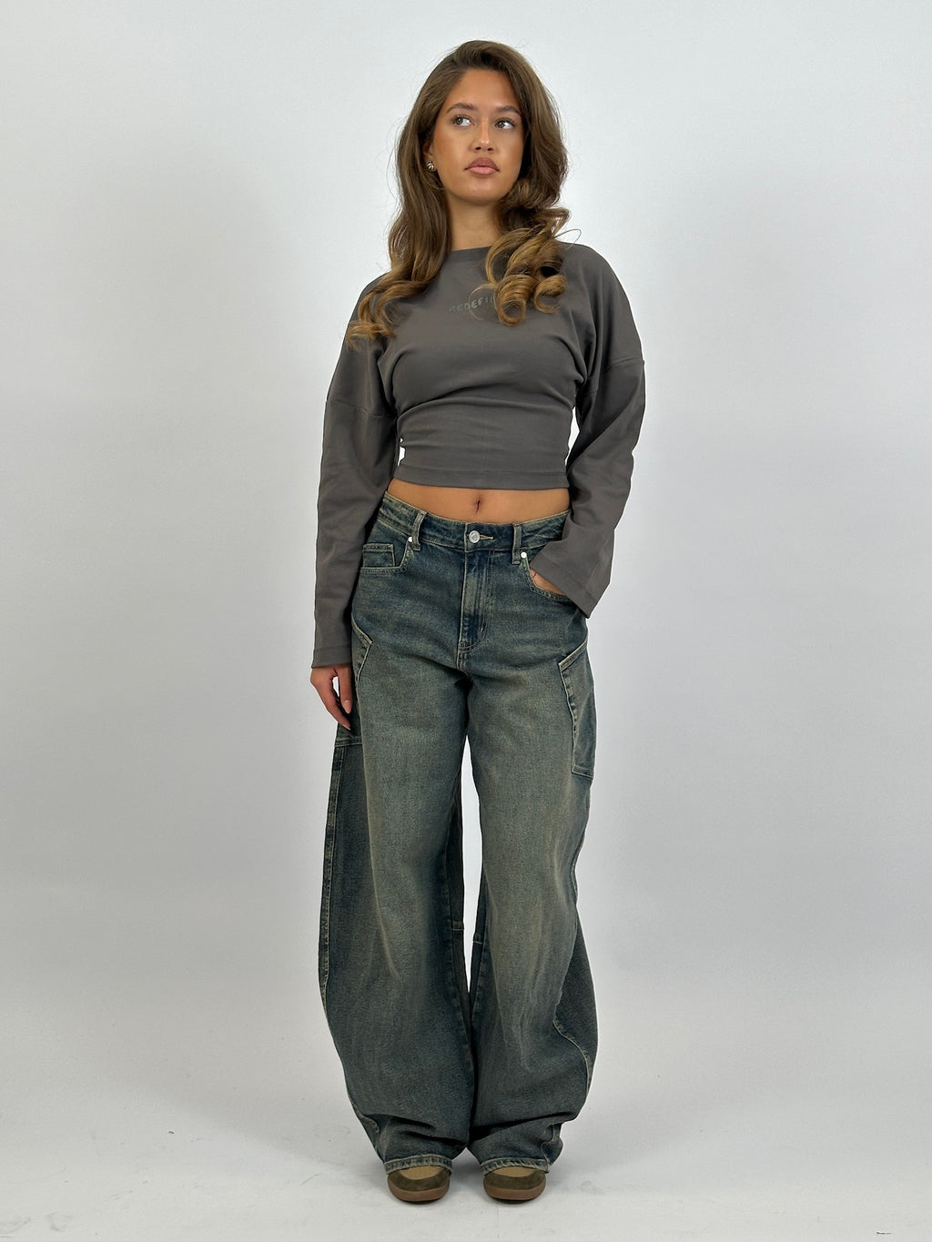 SNATCH SWEAT LONGSLEEVE CHARCOAL