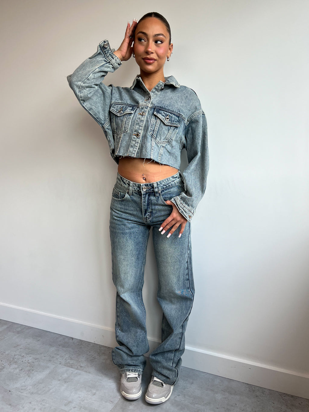 VINTAGE WASH DENIM JACKET 2.0