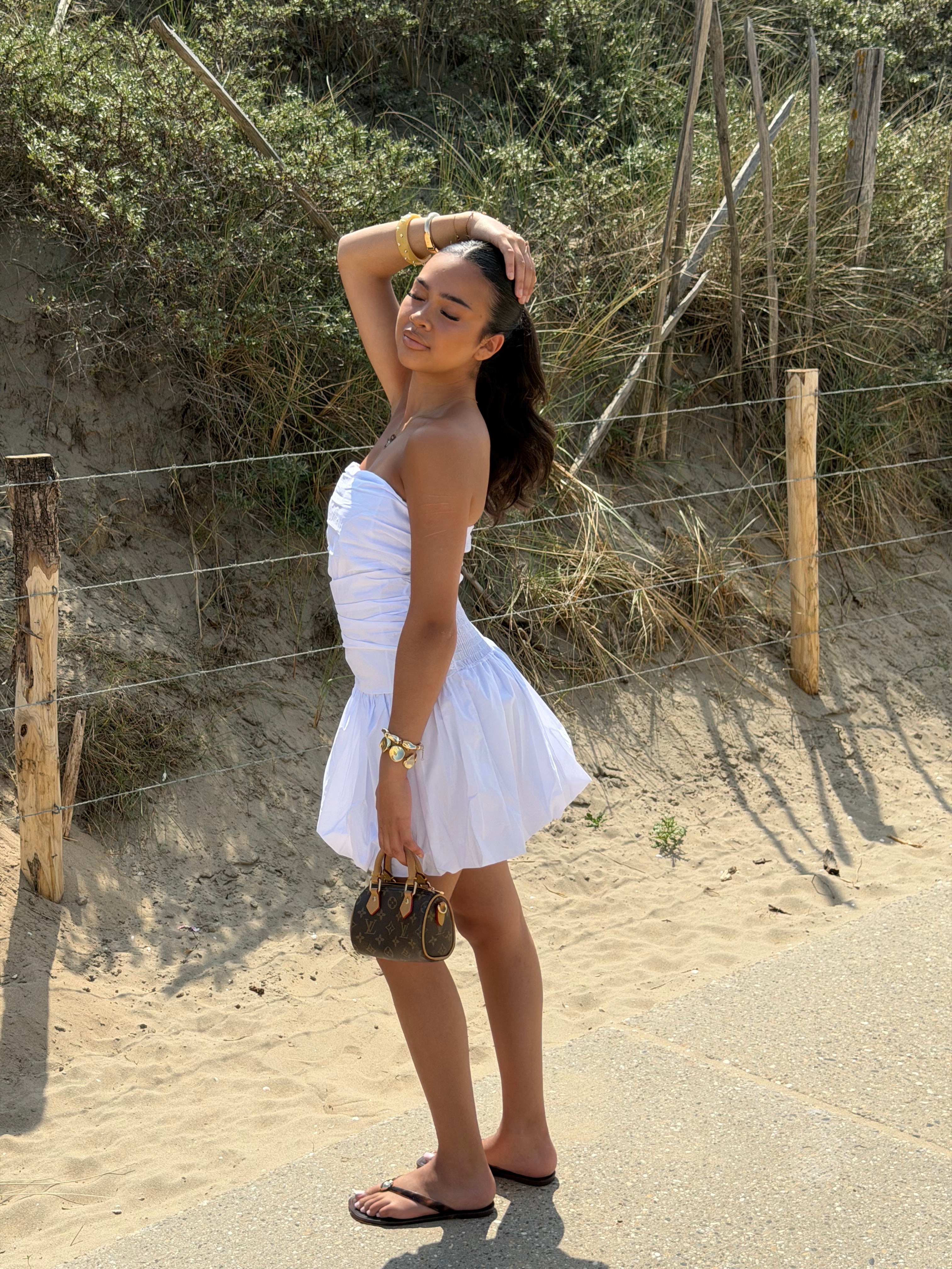 JAIMY DRESS WHITE