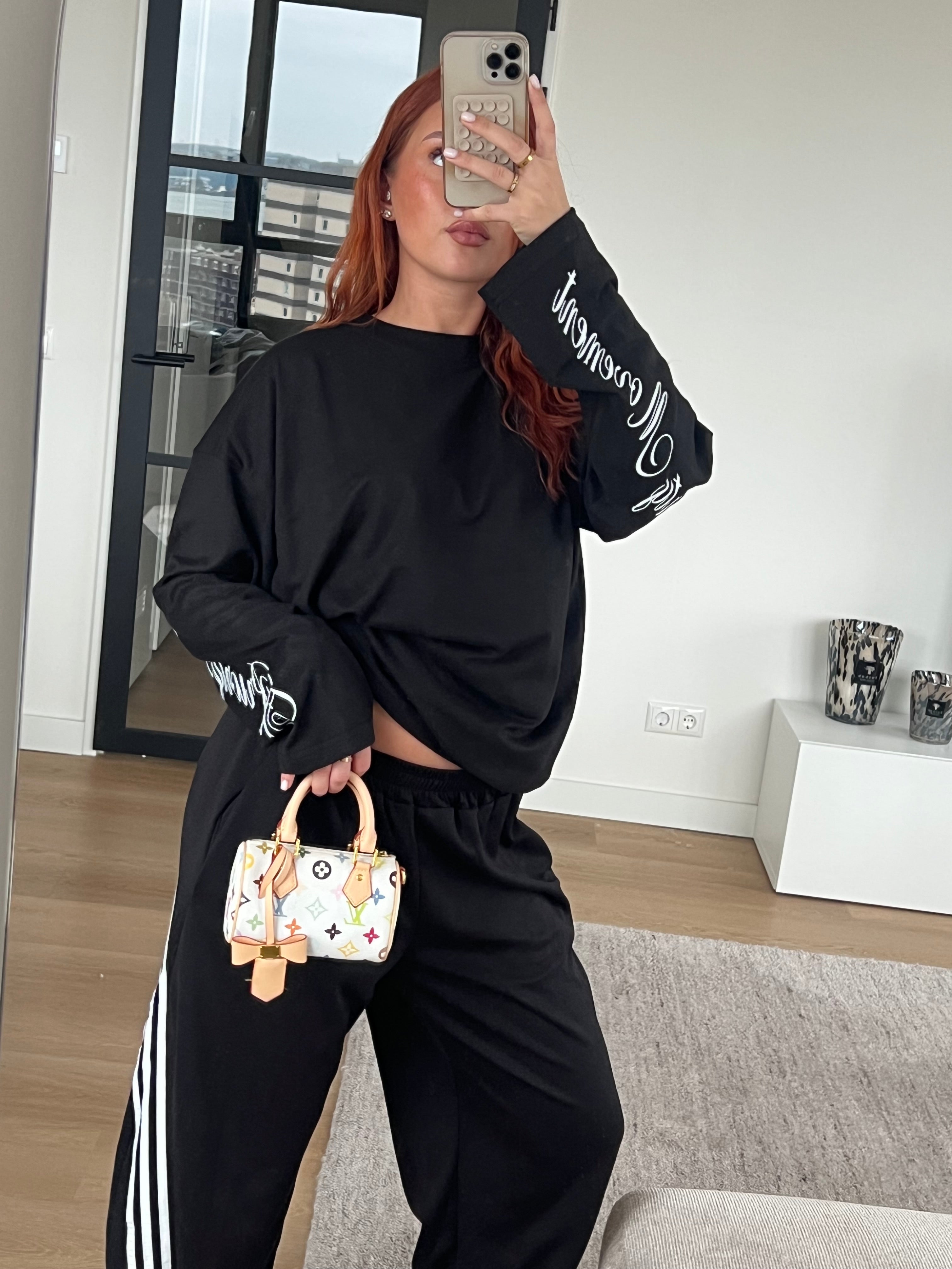 MOVEMENT LONGSLEEVE BLACK/WHITE