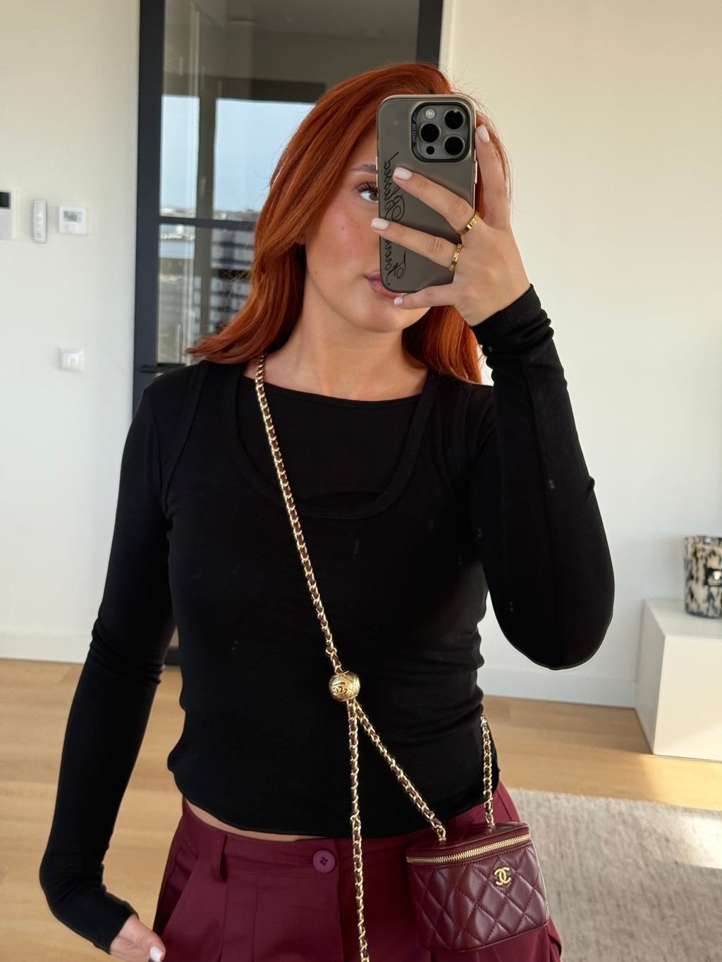 LAYERED TOP BLACK