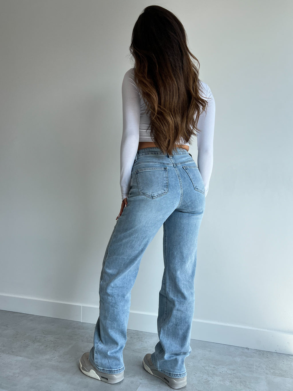 BLUE STRETCH STRAIGHT LEG 5289