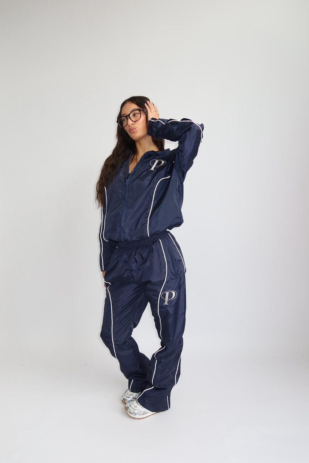 PREMIUM PRIORITY WINDBREAKER TRACKSUIT NAVY