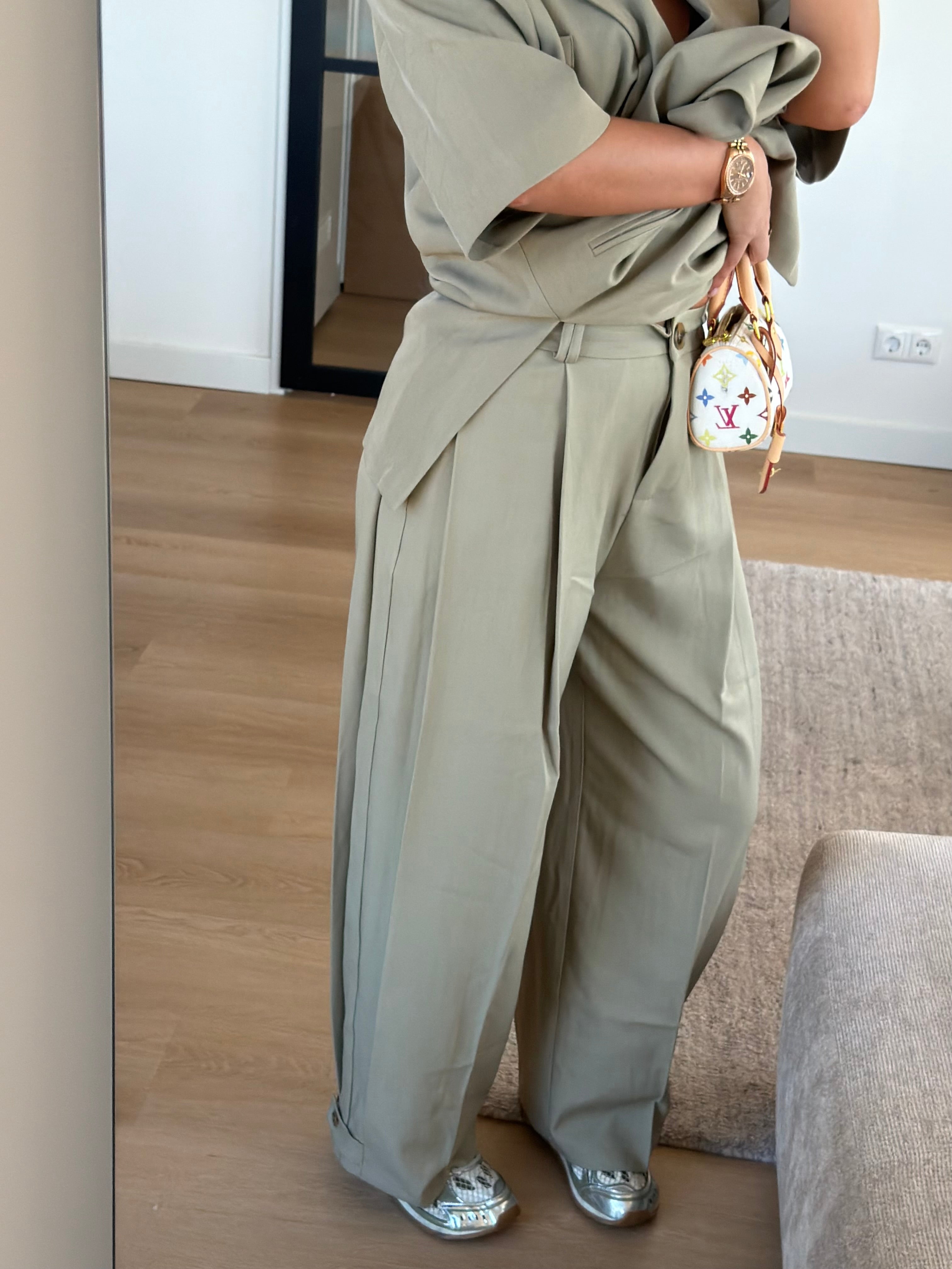 MANDY PANTALON MATCHA