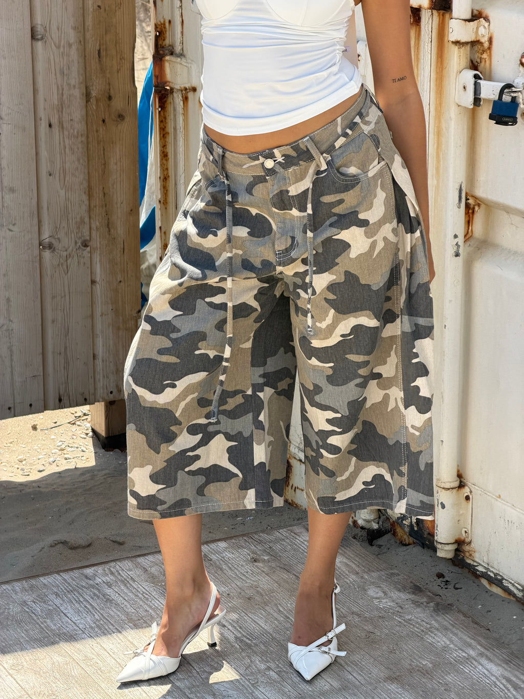 BOOTY JORT CAMO