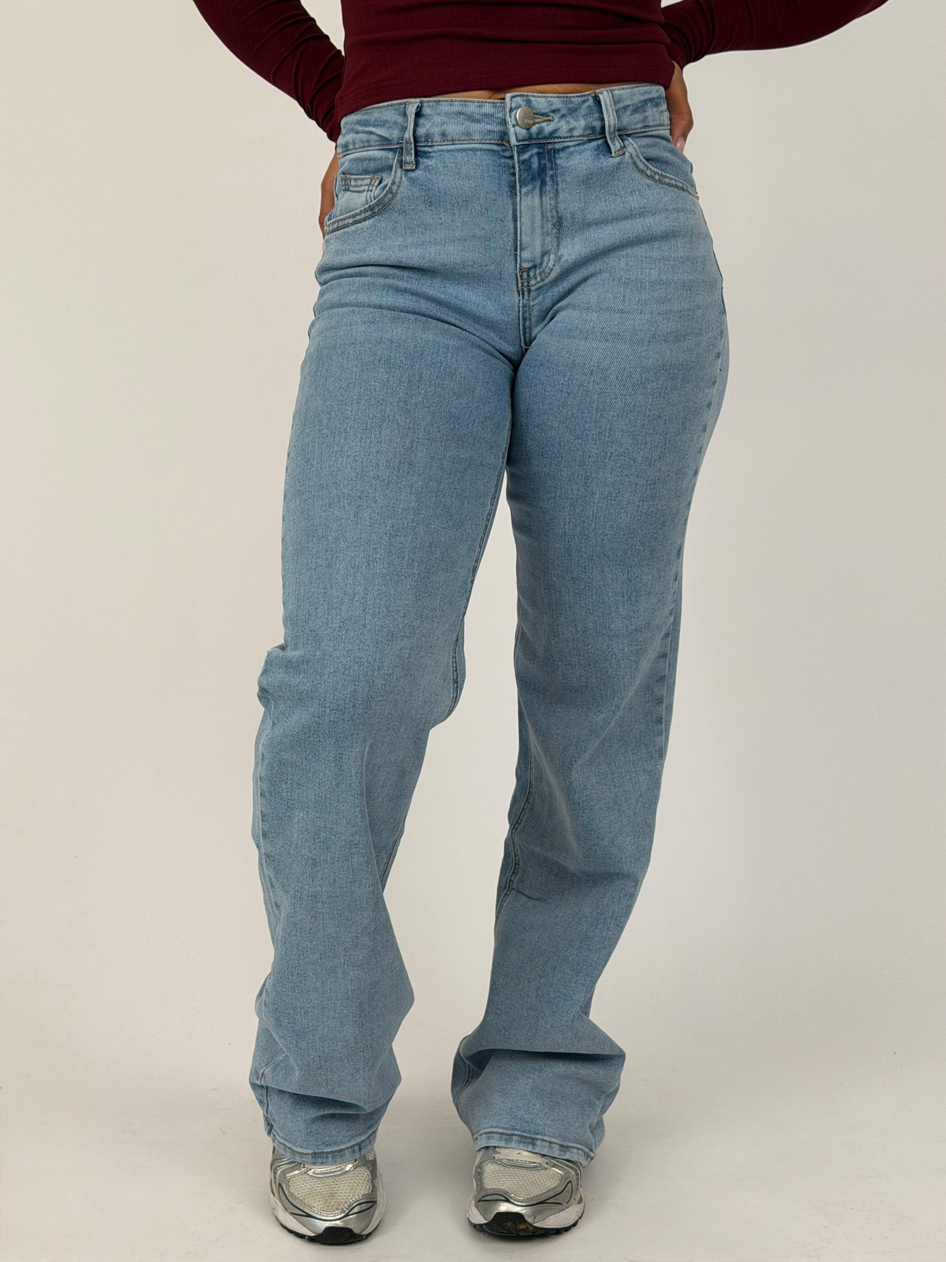 MID WAIST TALL STRETCH JEANS 3050