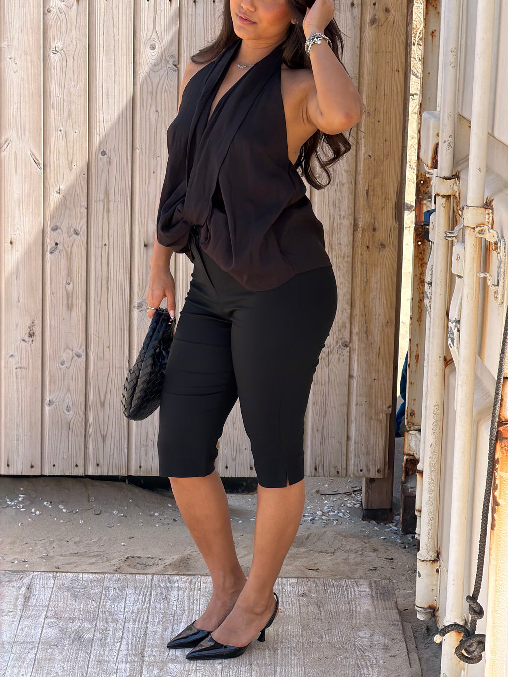 GILENE TOP BLACK