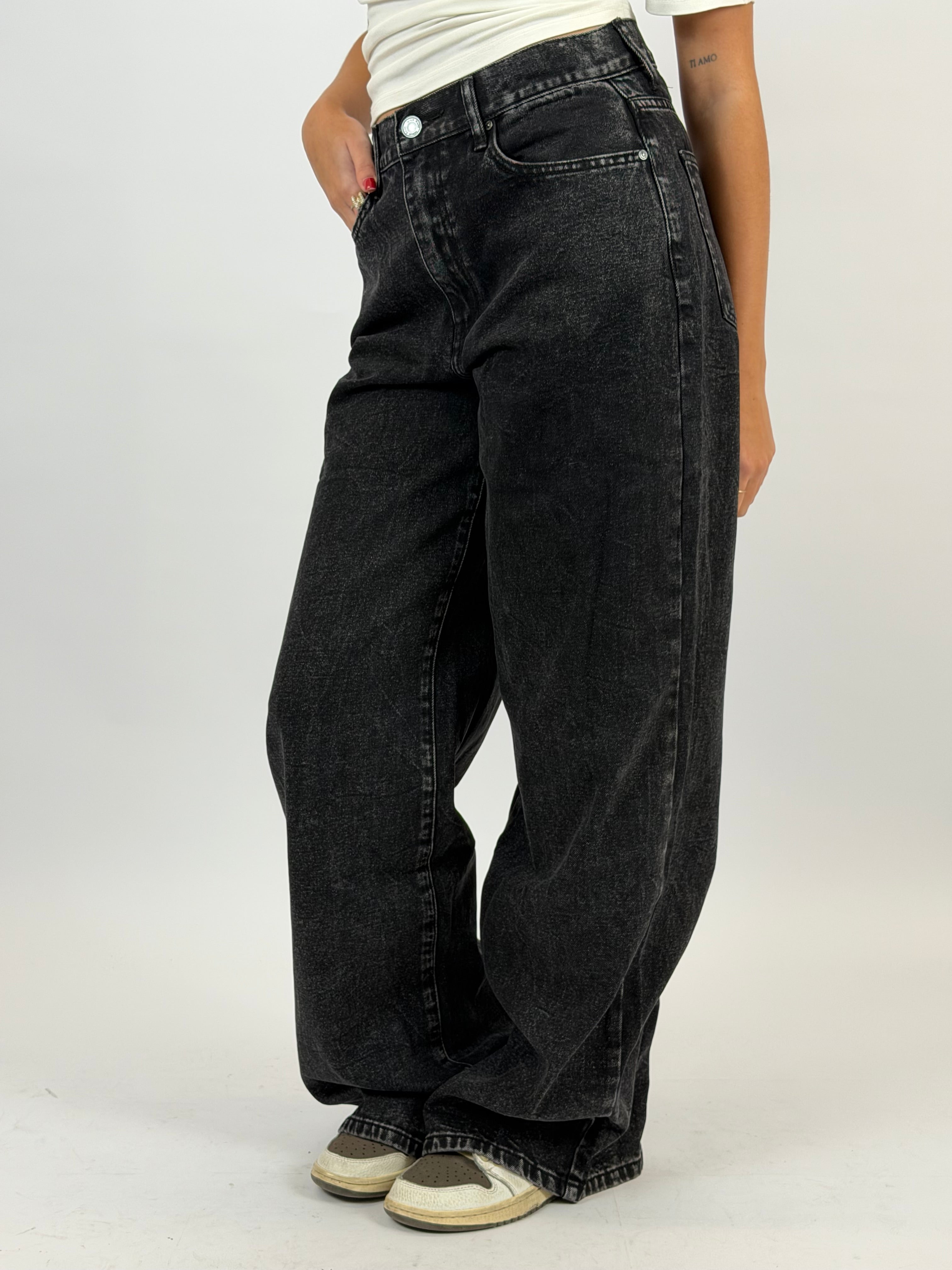 PERFECT WIDE LEG BLACK