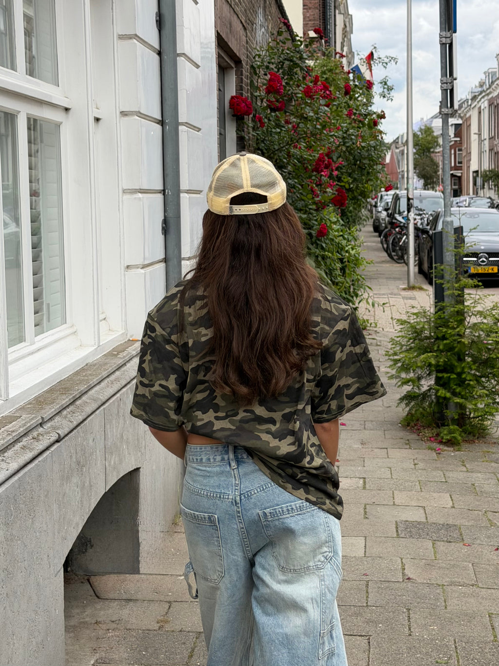 NAOMI ARMY TEE OVERSIZED