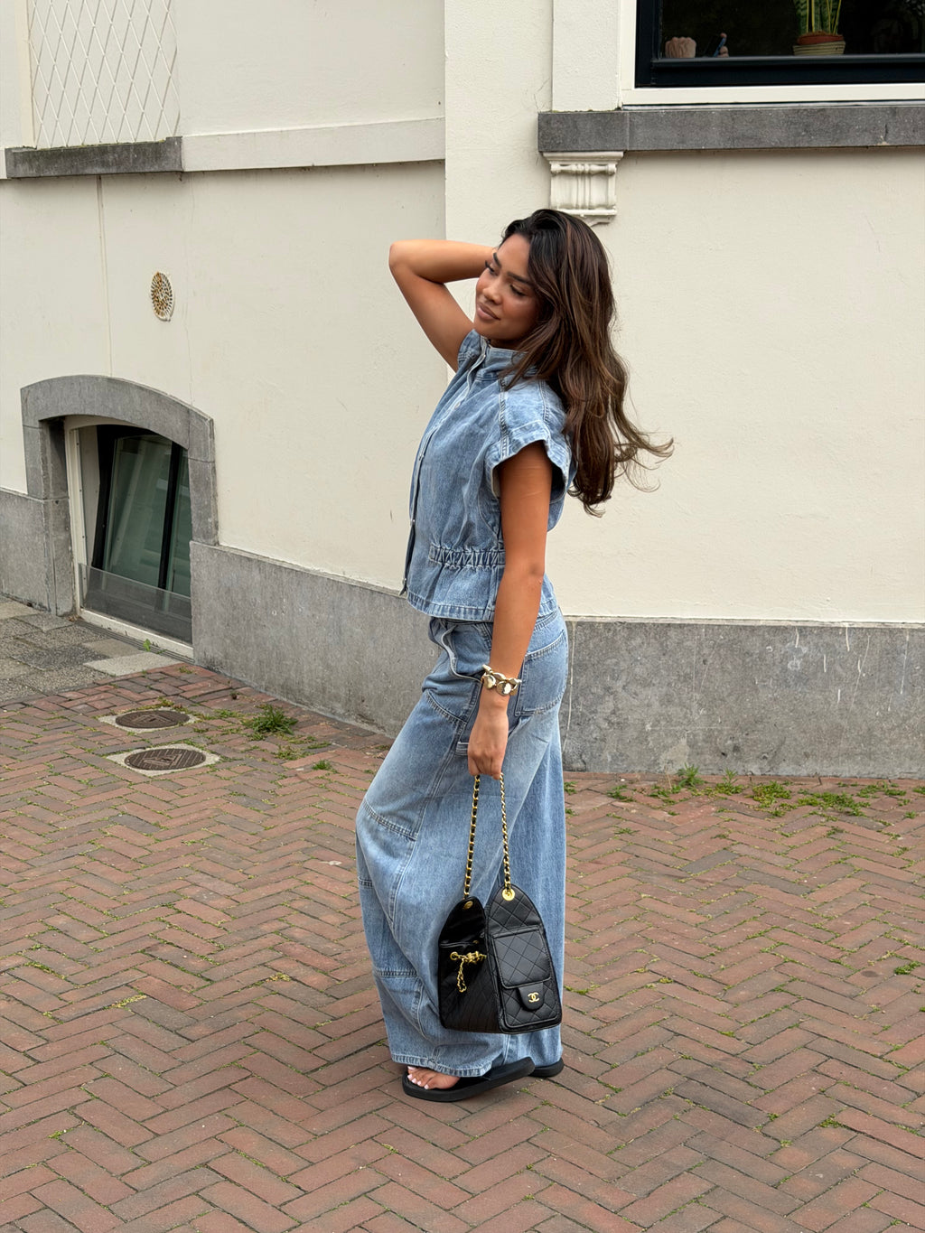 ZAAR DENIM SET LIGHT BLUE