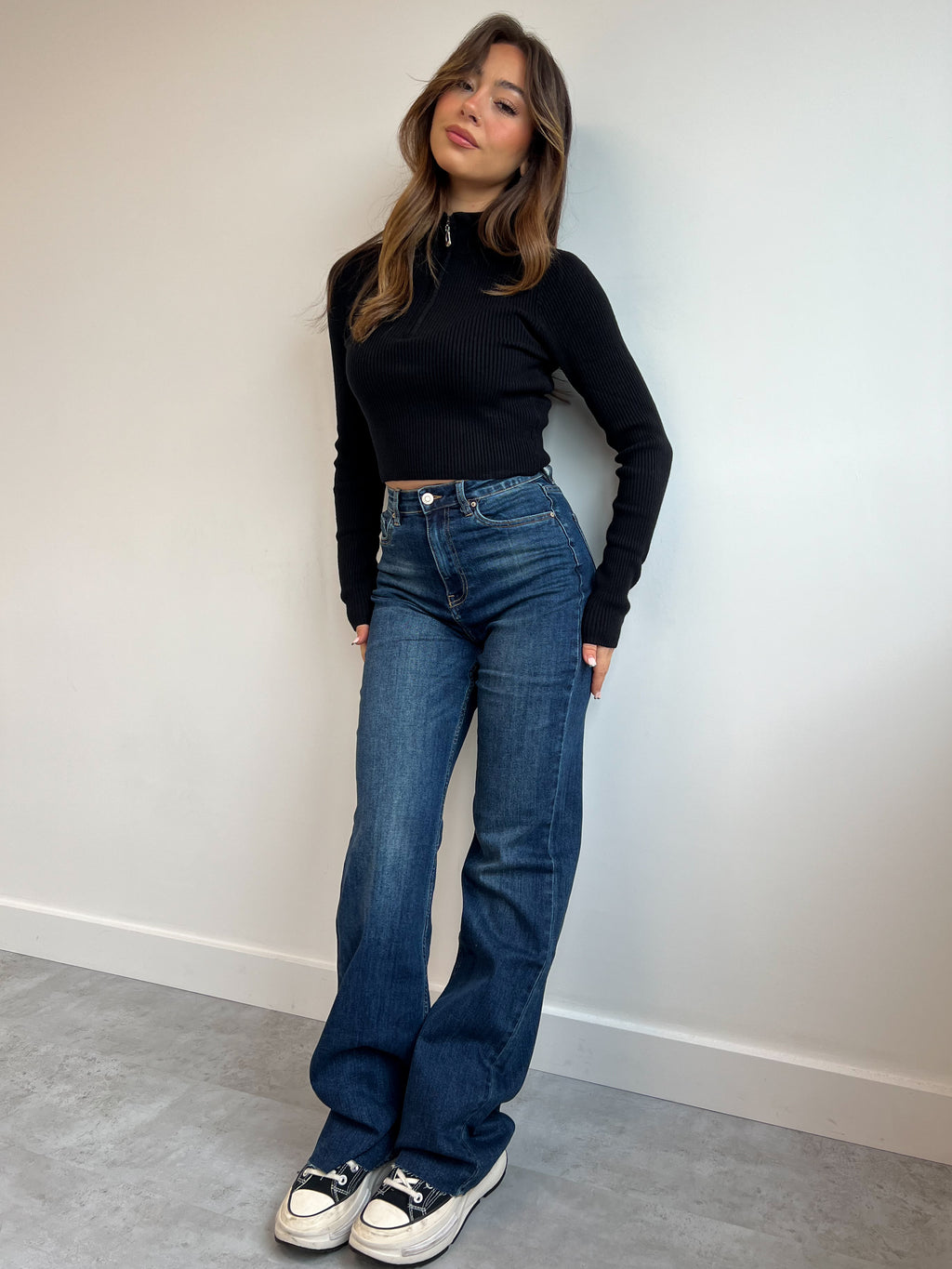 TALL DARK DENIM STRETCH STRAIGHT 1722