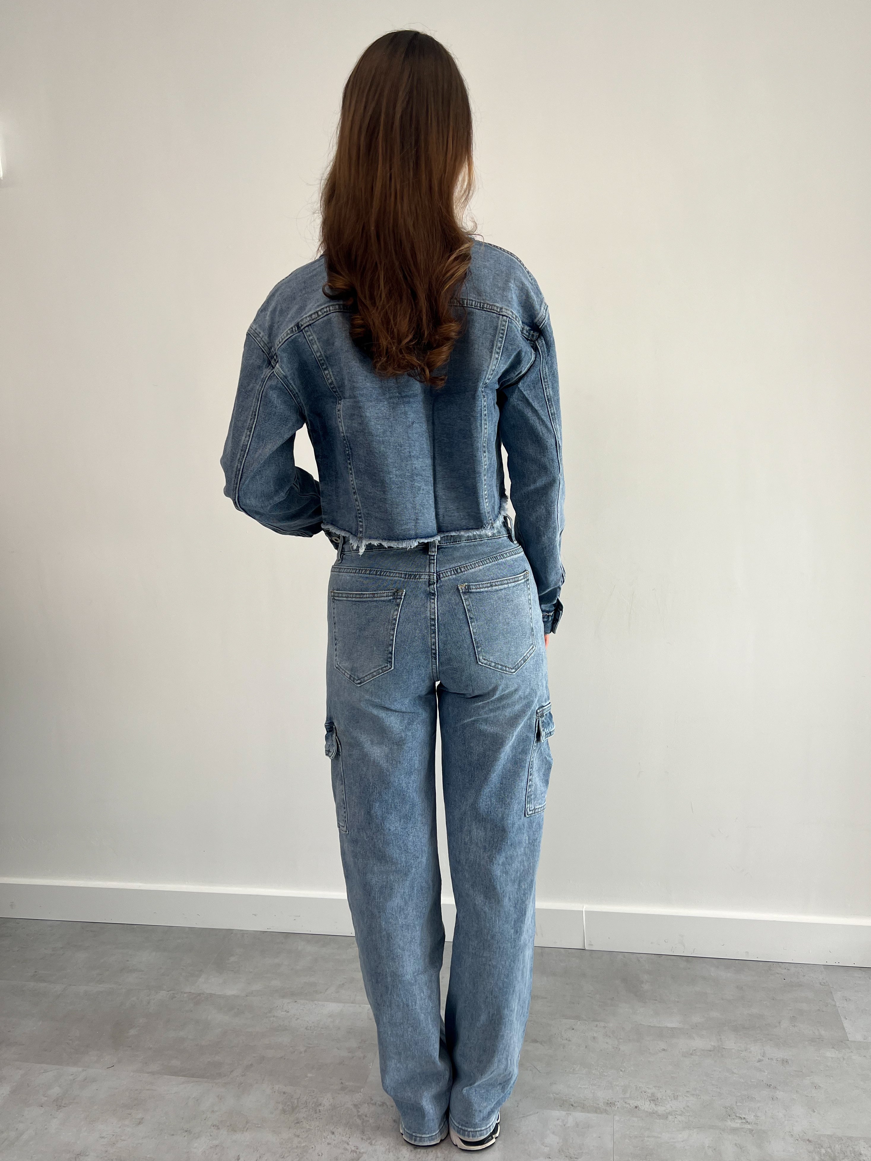 POCKET DENIM JACKET 6592