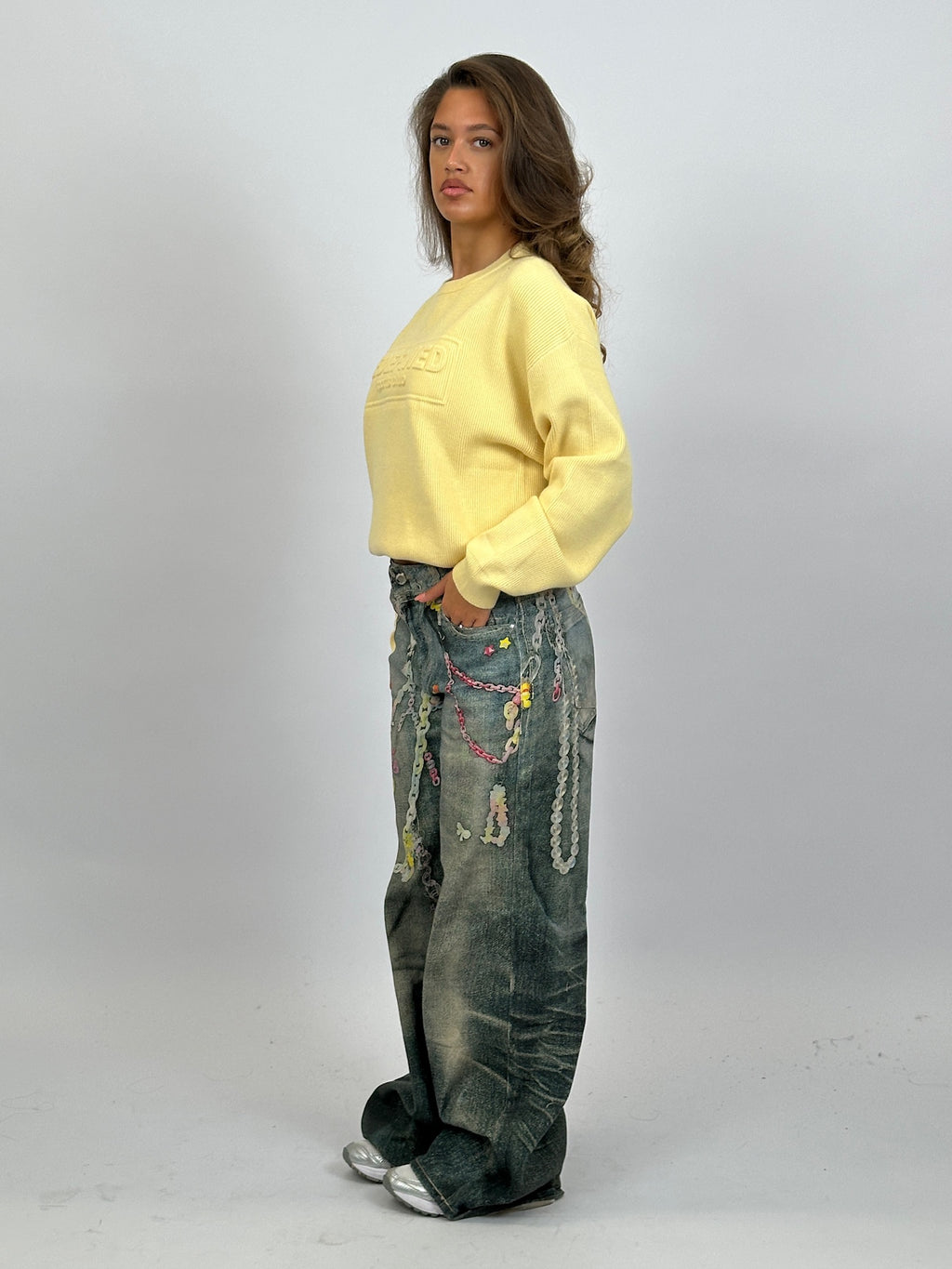 REDEFINED RIBBED KNIT YELLOW