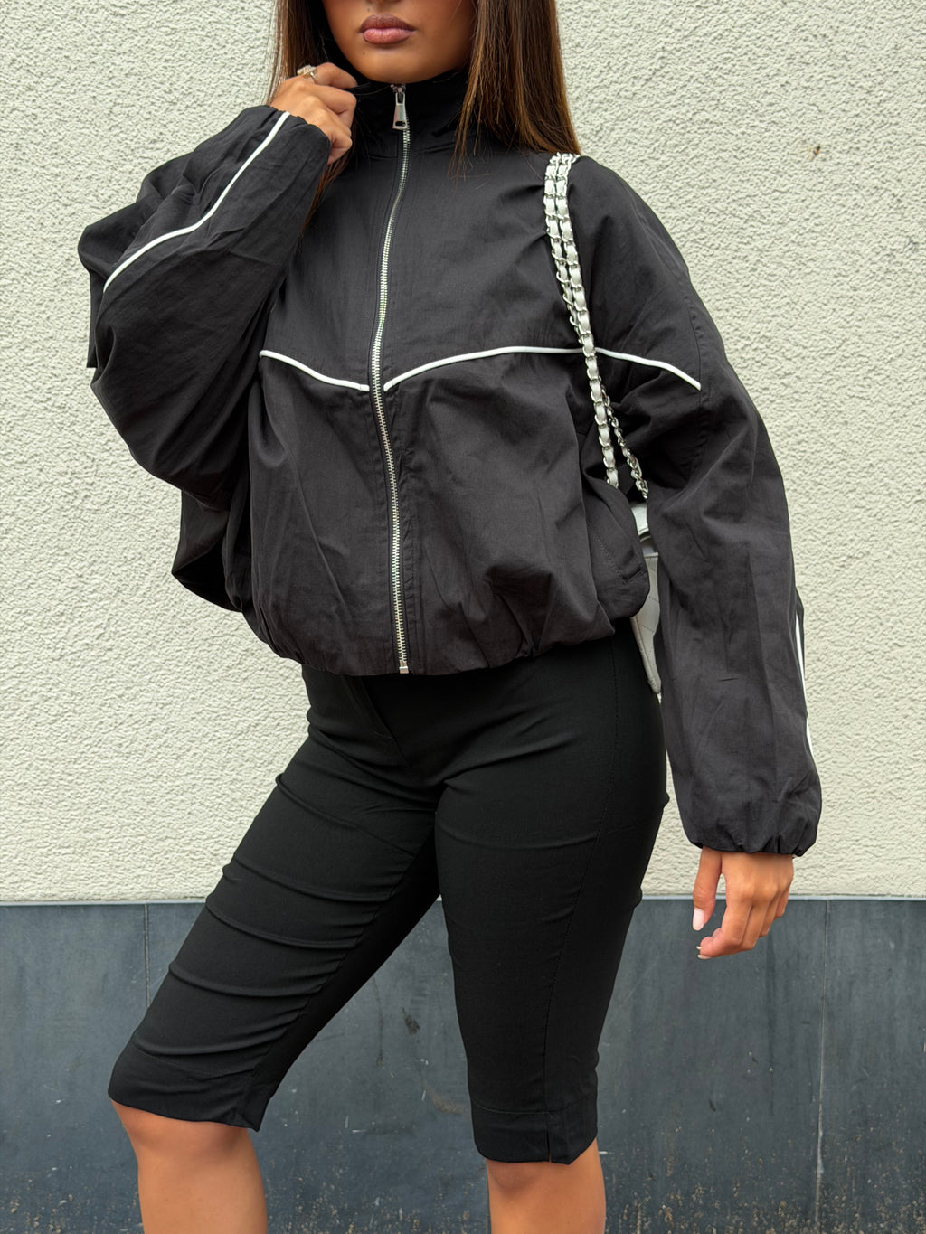 THE WINDBREAKER JACKET BLACK
