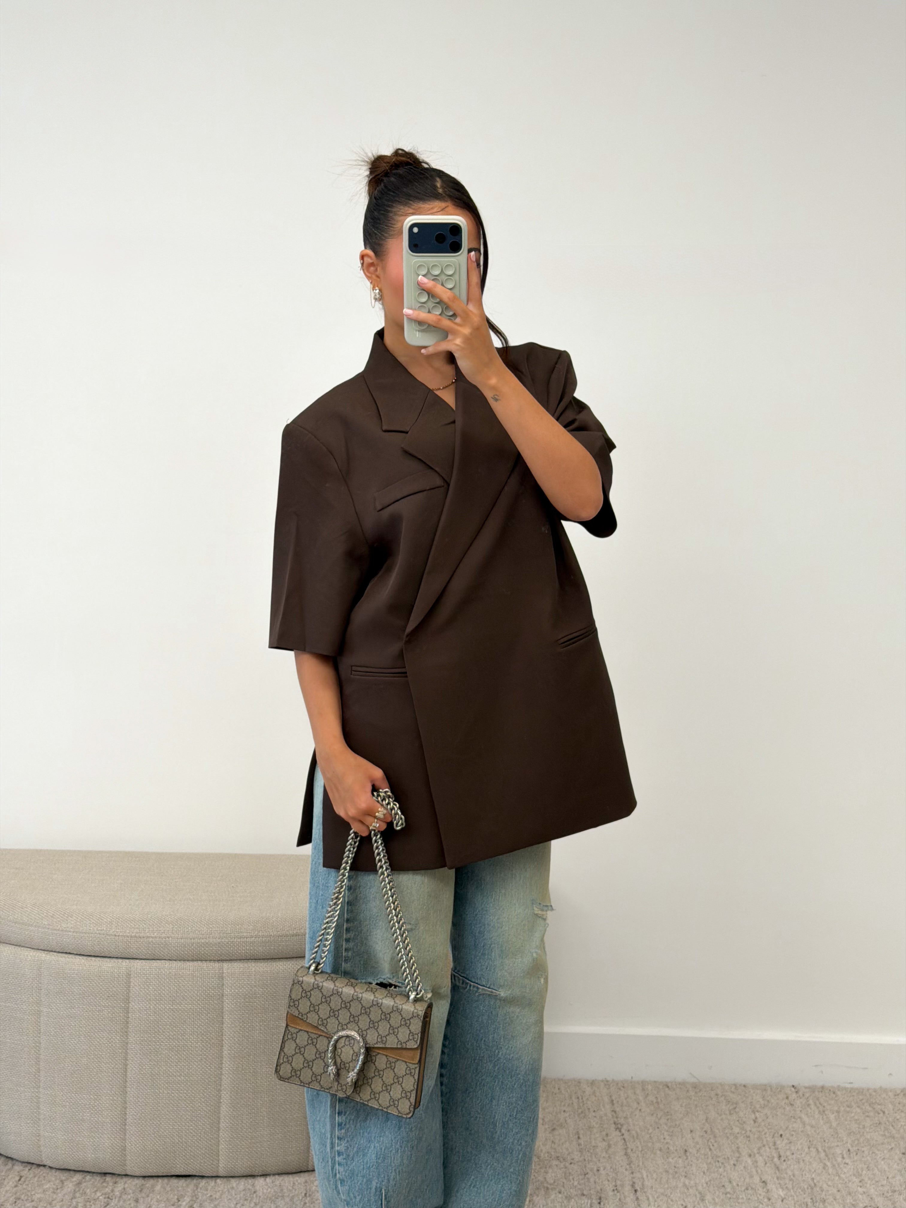 SUMMER BLAZER CHOCO
