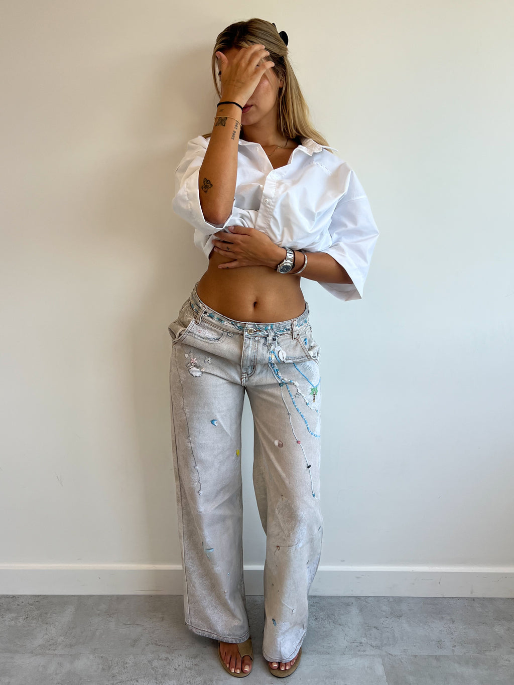 SPECIAL EDITION CHAIN JEANS BEACH VIBES