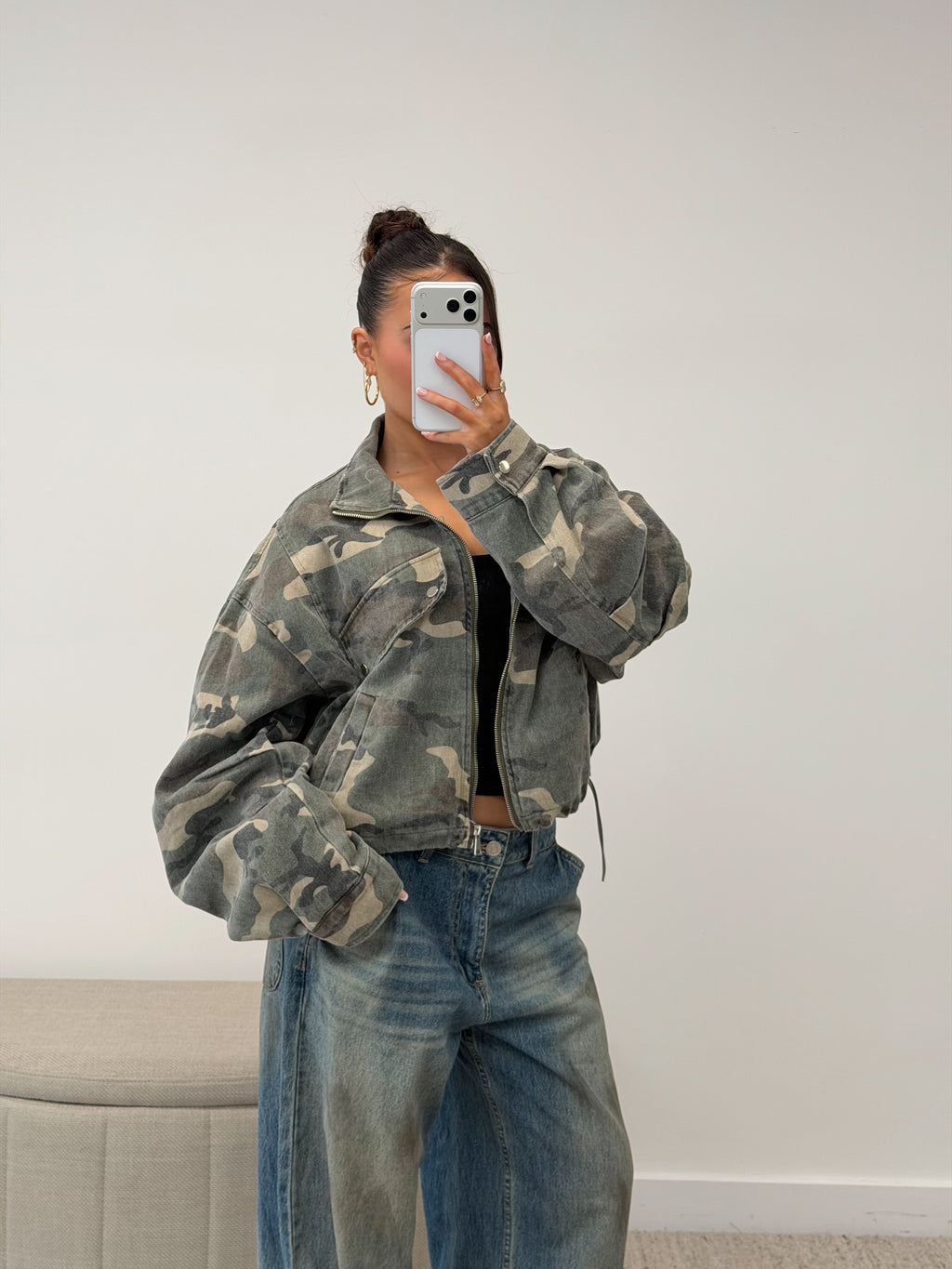 BOMBER CAMO JACKET