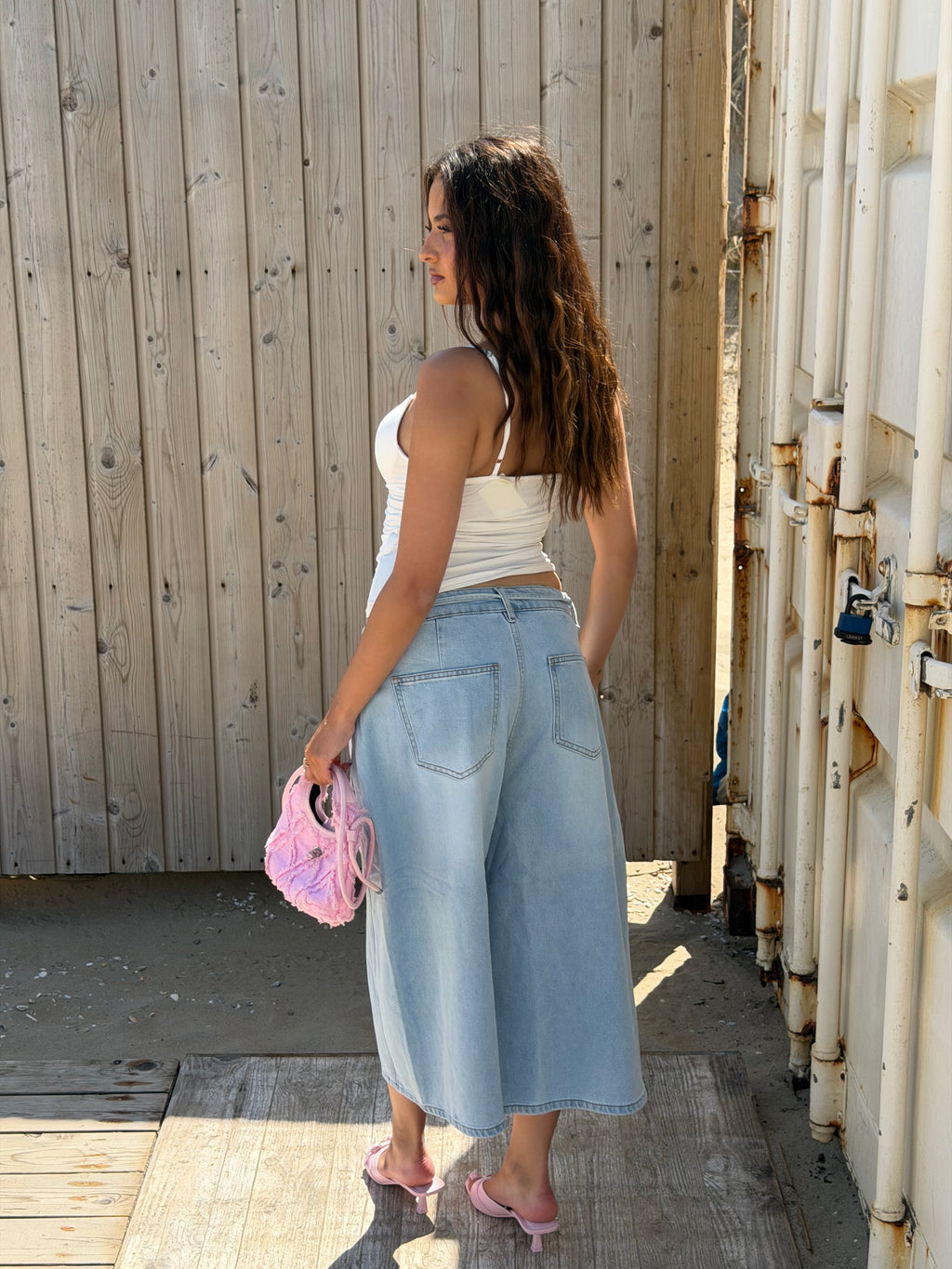 BOOTY JORT DENIM