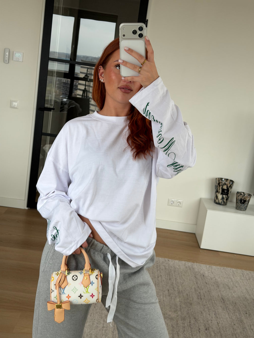 MOVEMENT LONGSLEEVE WHITE/GREEN