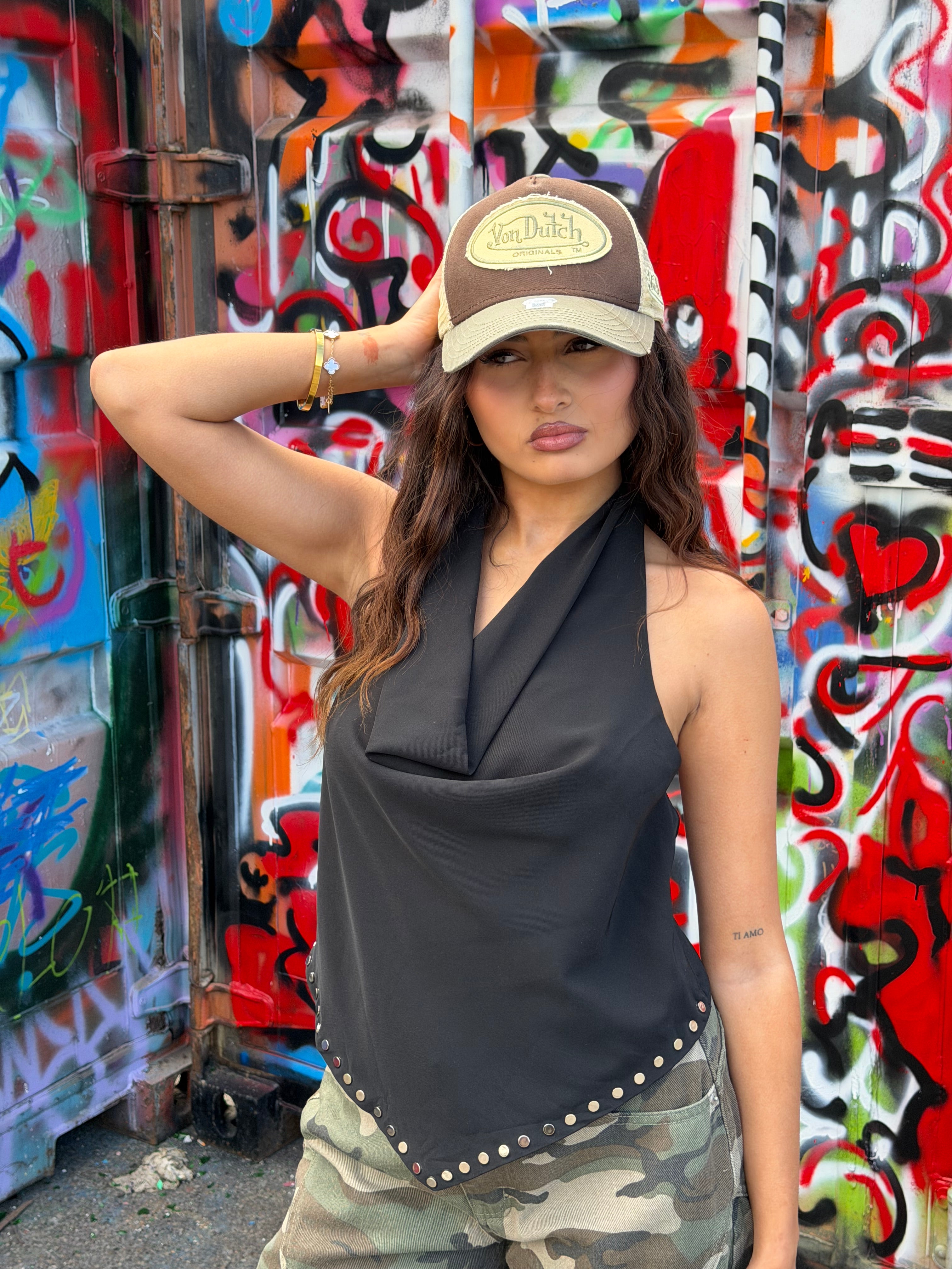 GINA TOP BLACK