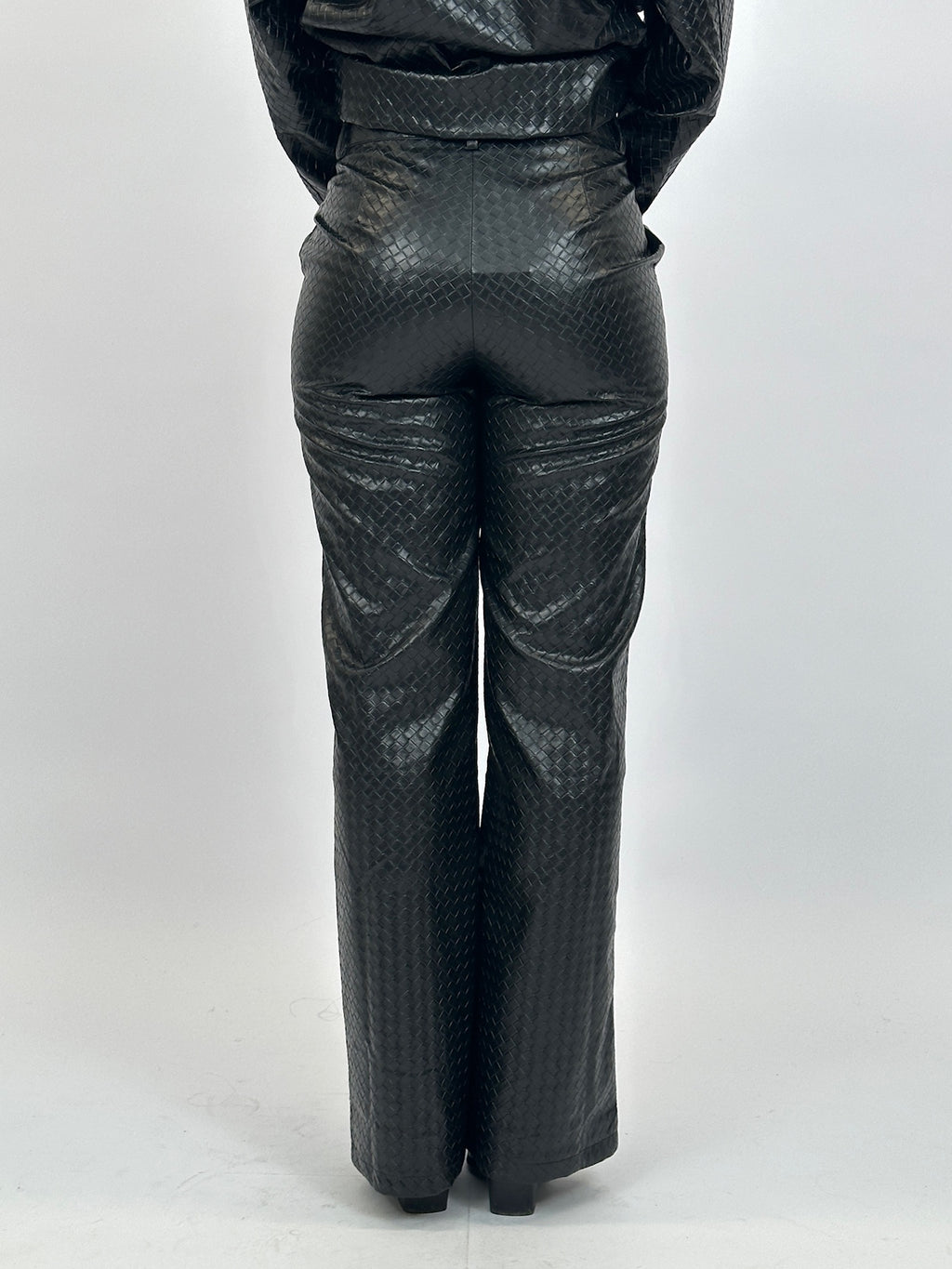 BRAIDED PANTALON BLACK