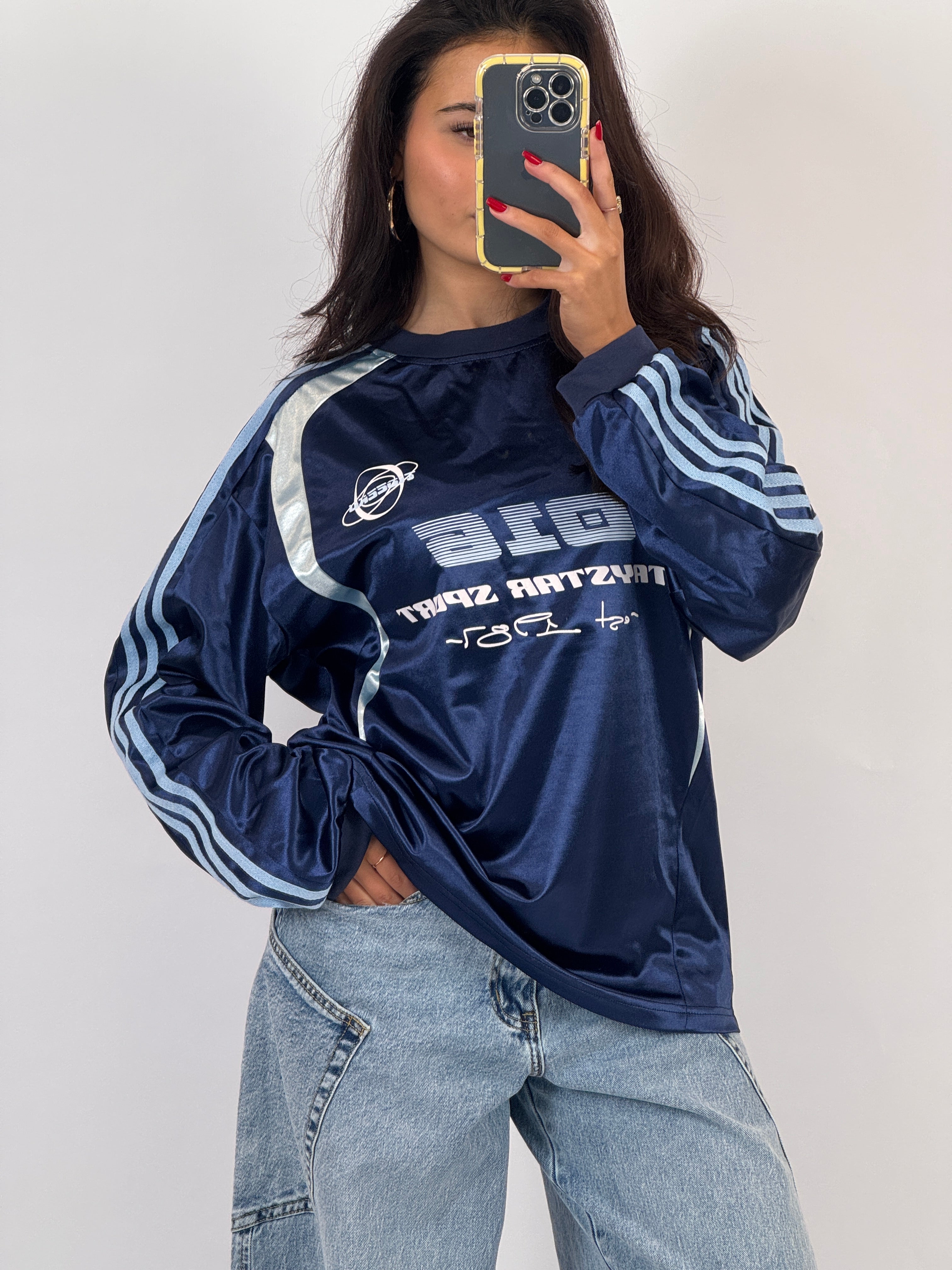 NAVY LONGSLEEVE JERSEY SIZE M