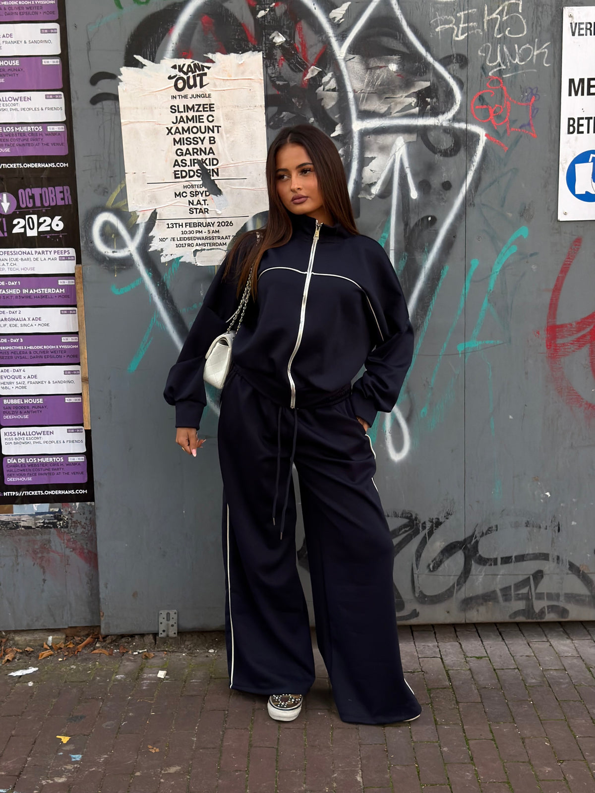 MILA JOGGER SET NAVY