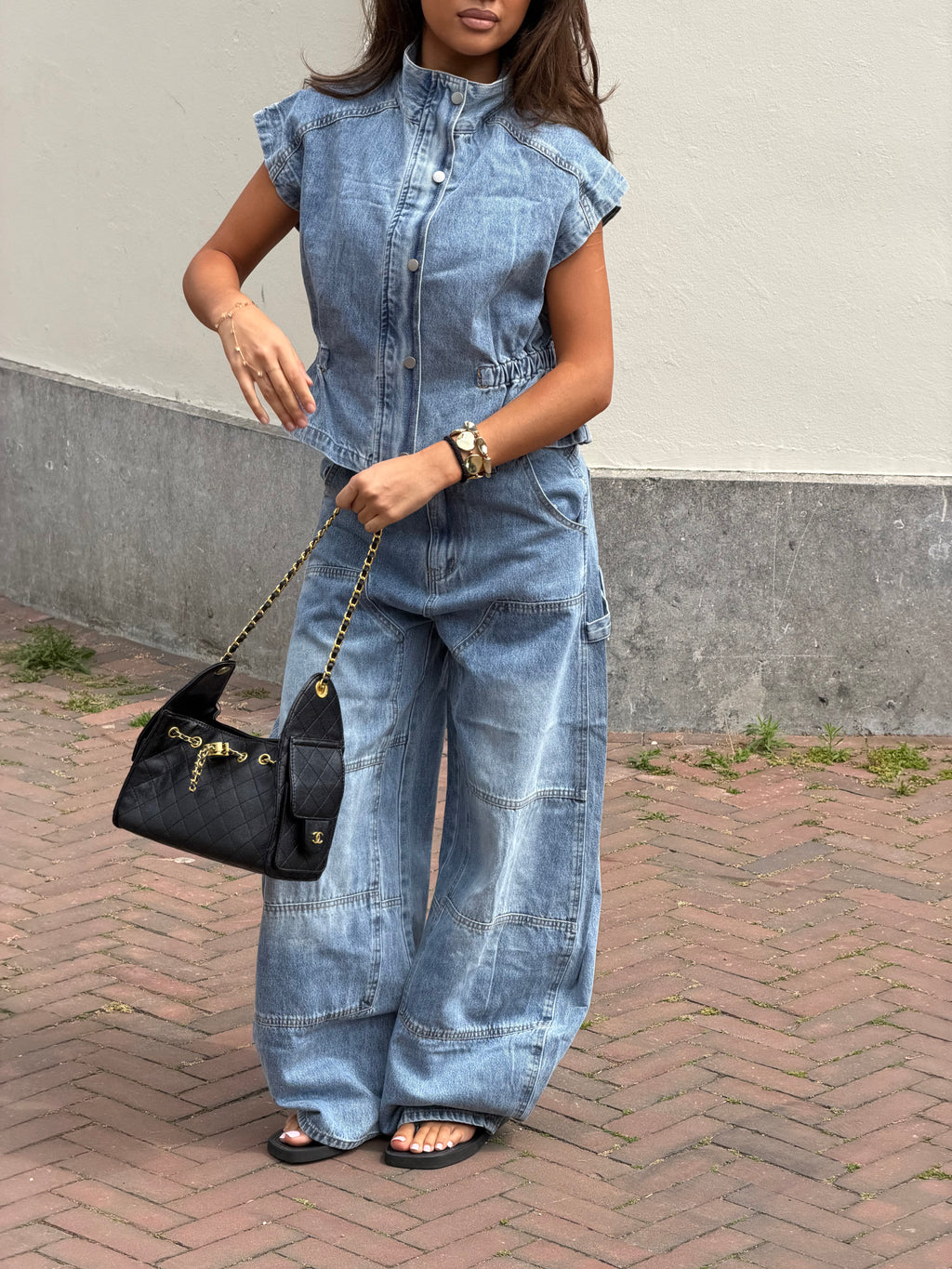 ZAAR DENIM SET LIGHT BLUE