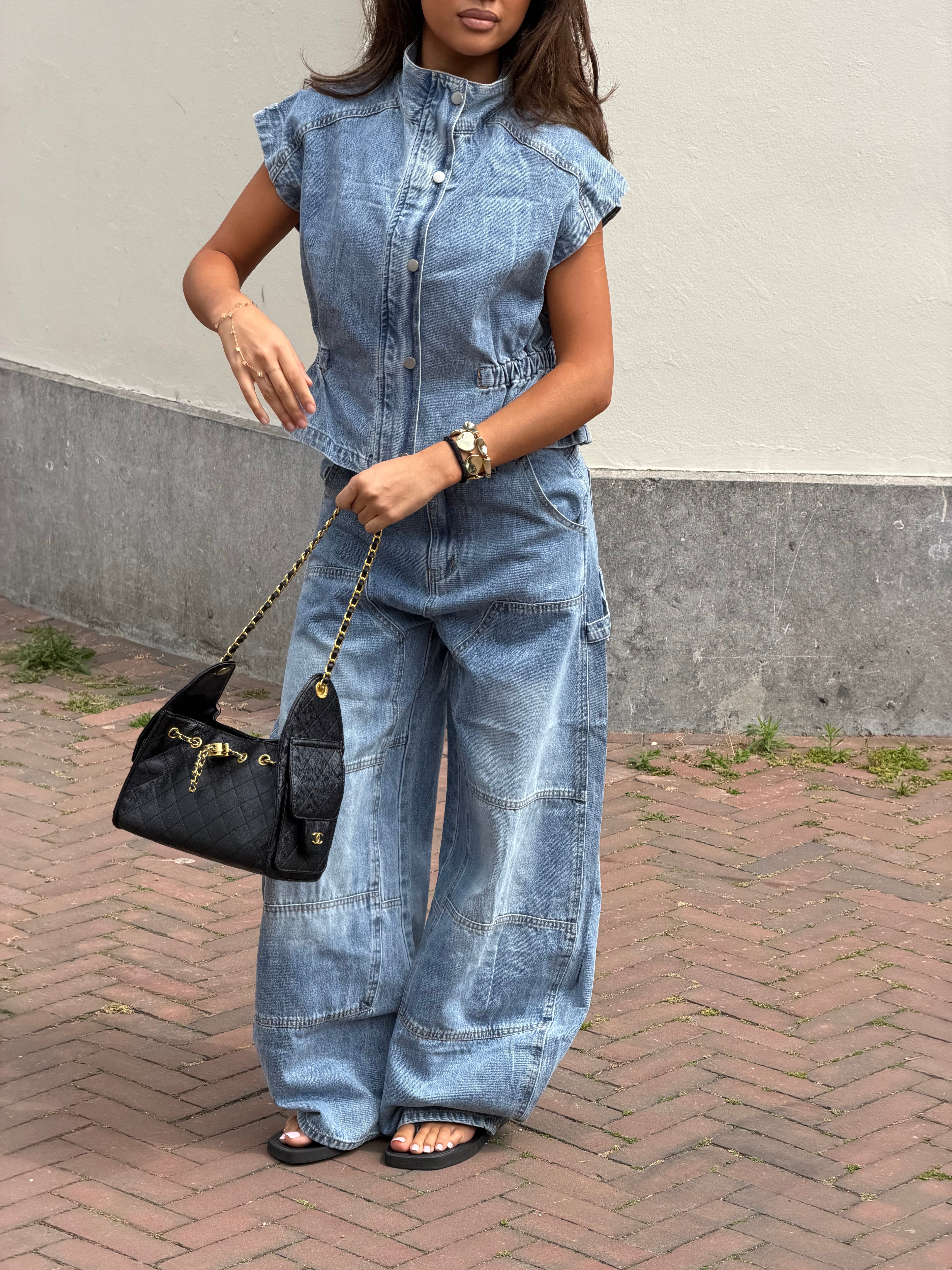 ZAAR DENIM SET LIGHT BLUE