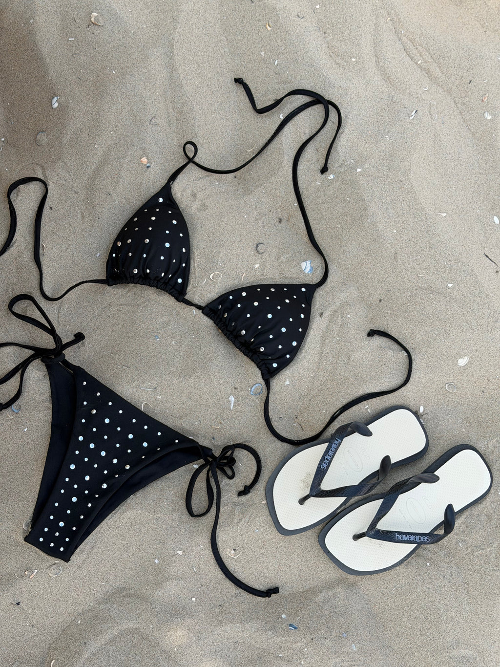 STUD BIKINI BLACK