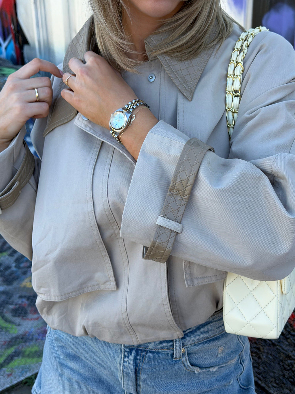 BRAIDEN JACKET BEIGE